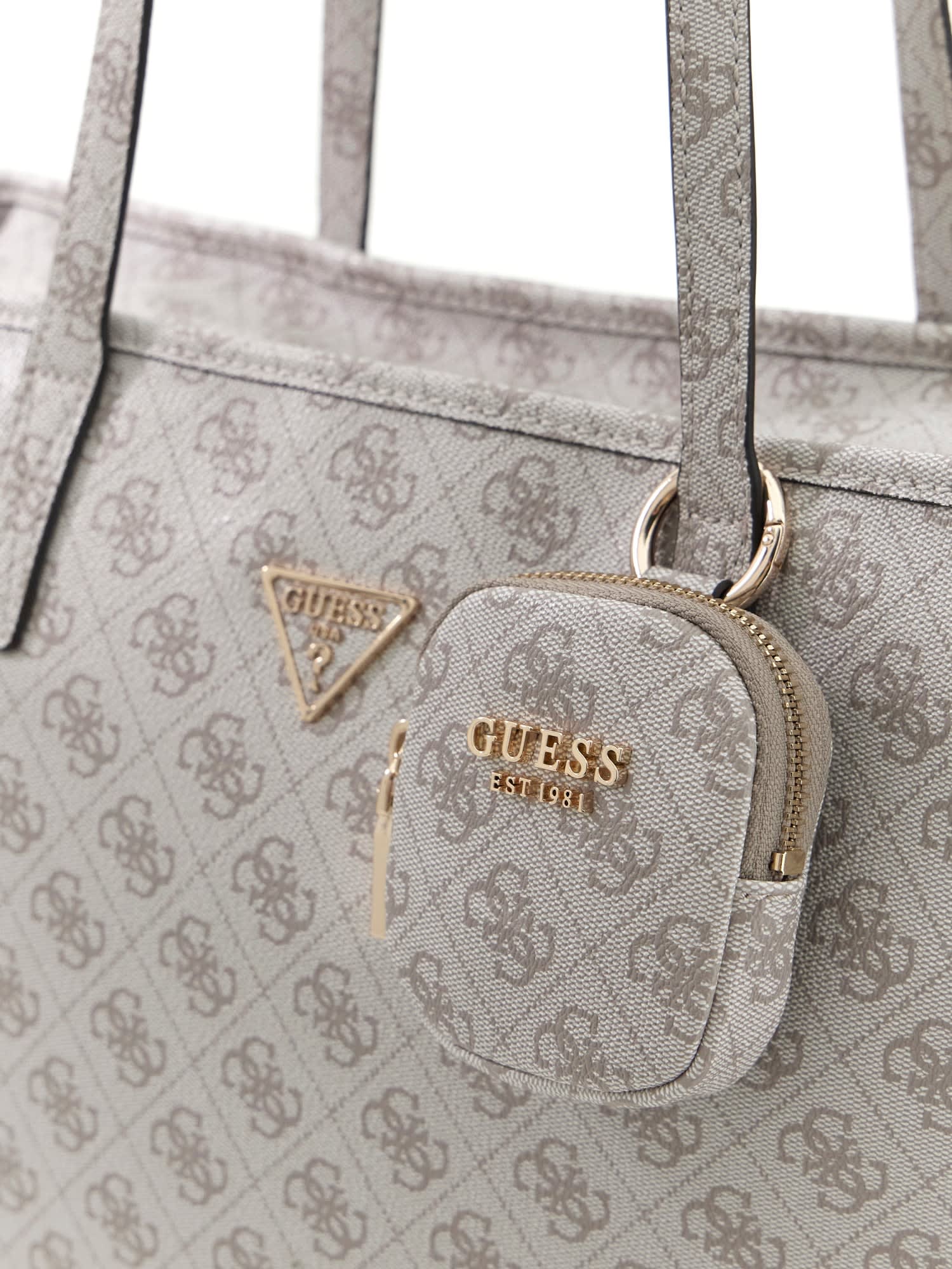 Guess Damen Tasche Power Play II dark taupe