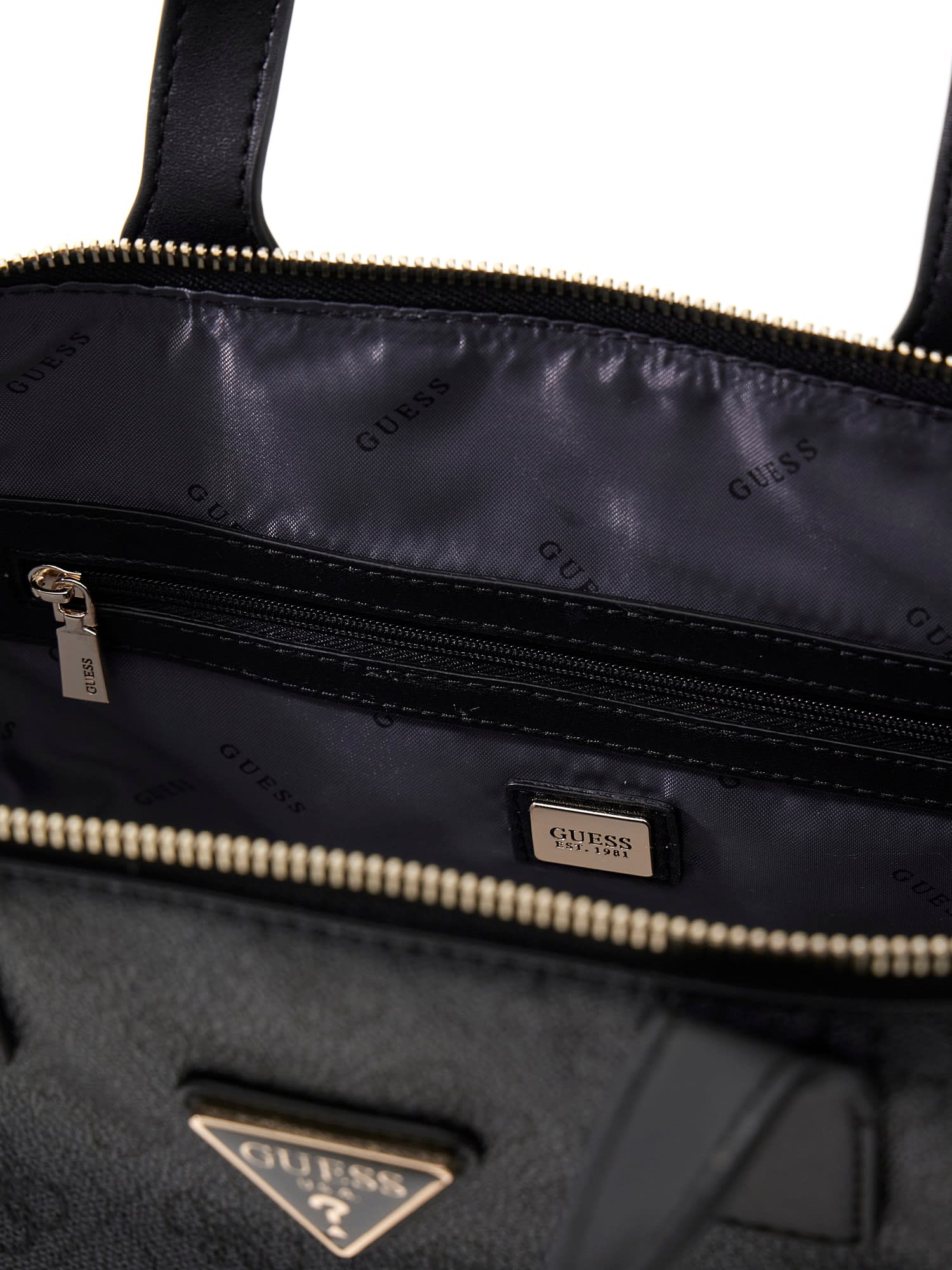 Guess Damen Tasche Follie coal