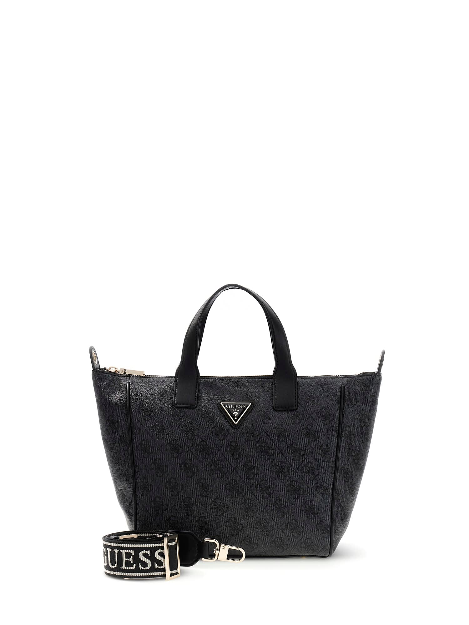 Guess Damen Tasche Follie coal