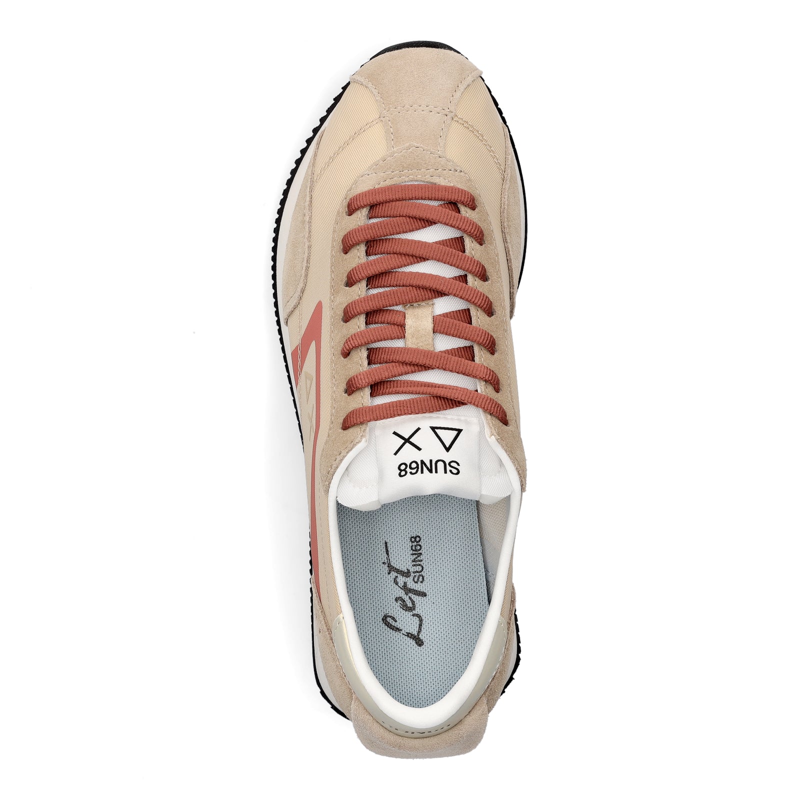 Sun68 Damen Sneaker Easy Runner Woman beige