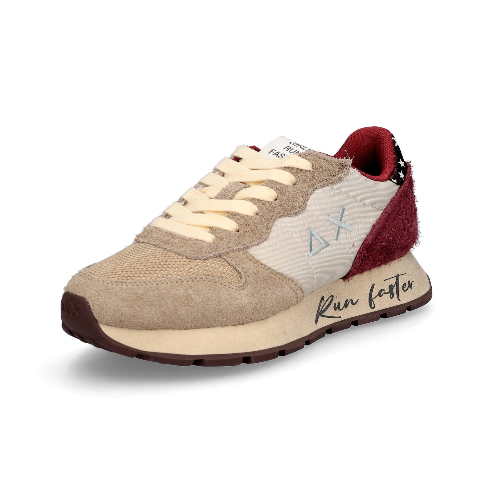 Sun68 Damen Sneaker Ally Vintage beige
