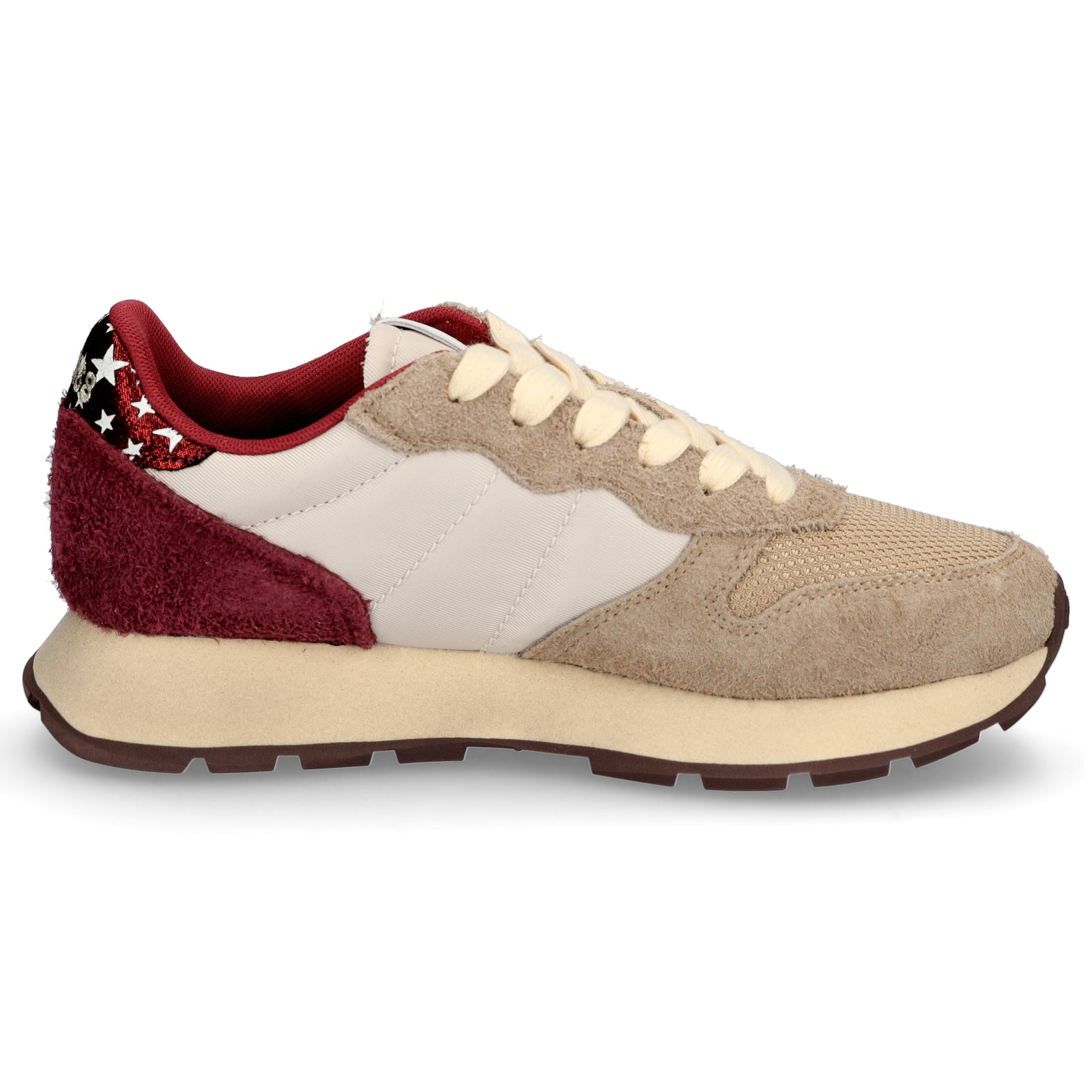 Sun68 Damen Sneaker Ally Vintage beige