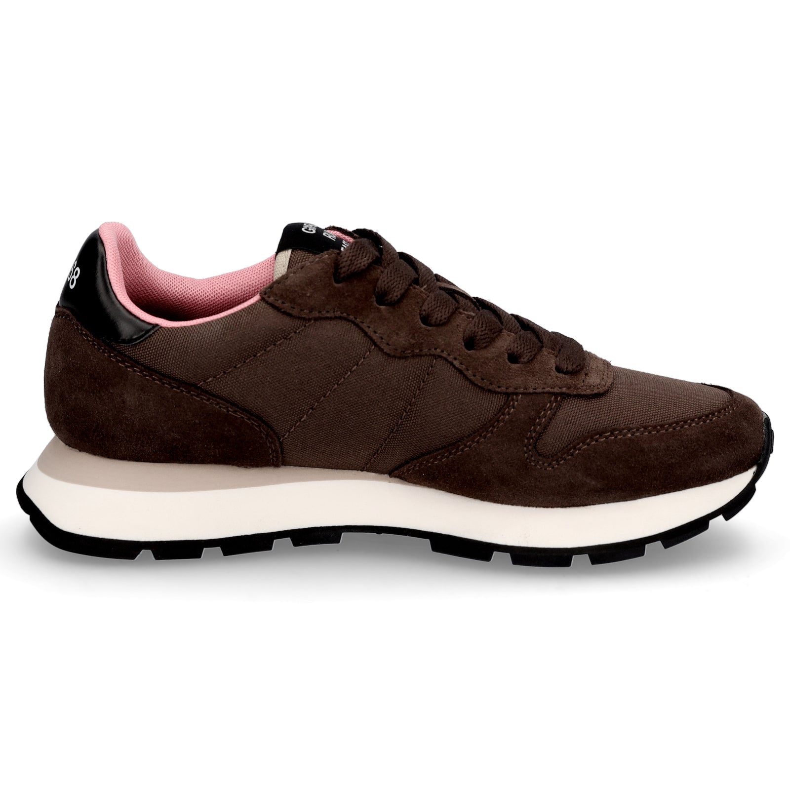 Sun68 women's sneakers Ally Solid brown