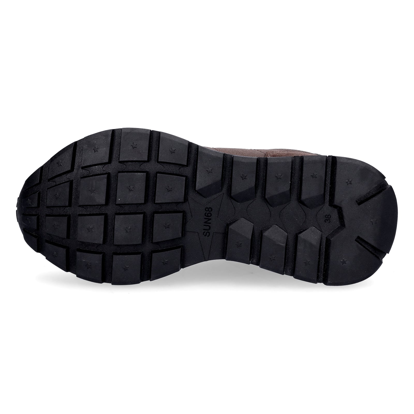 Sun68 women's sneakers Ally Solid brown