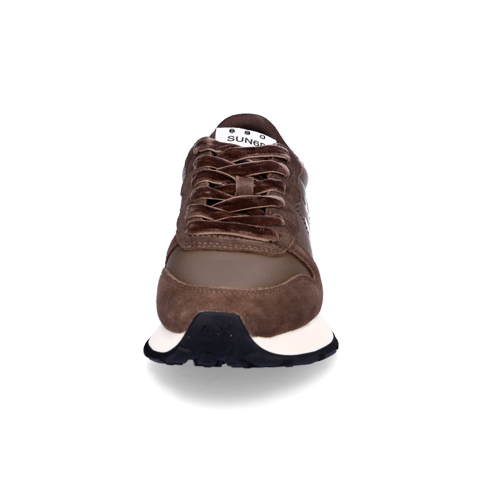 Sun68 Damen Sneaker Ally Studs braun