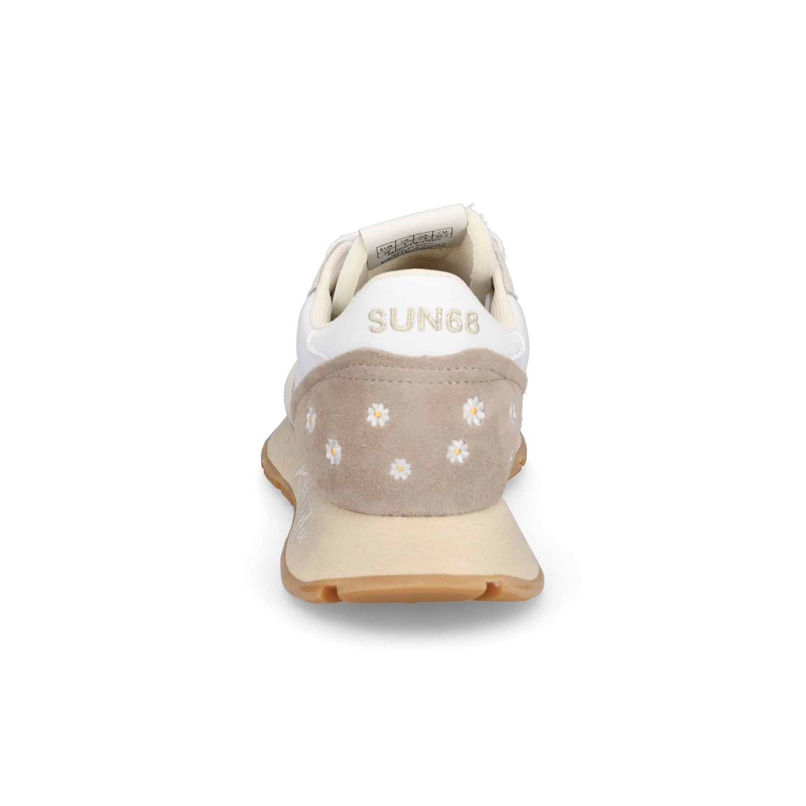 Sun68 Damen Sneaker Ally Vintage weiß taupe