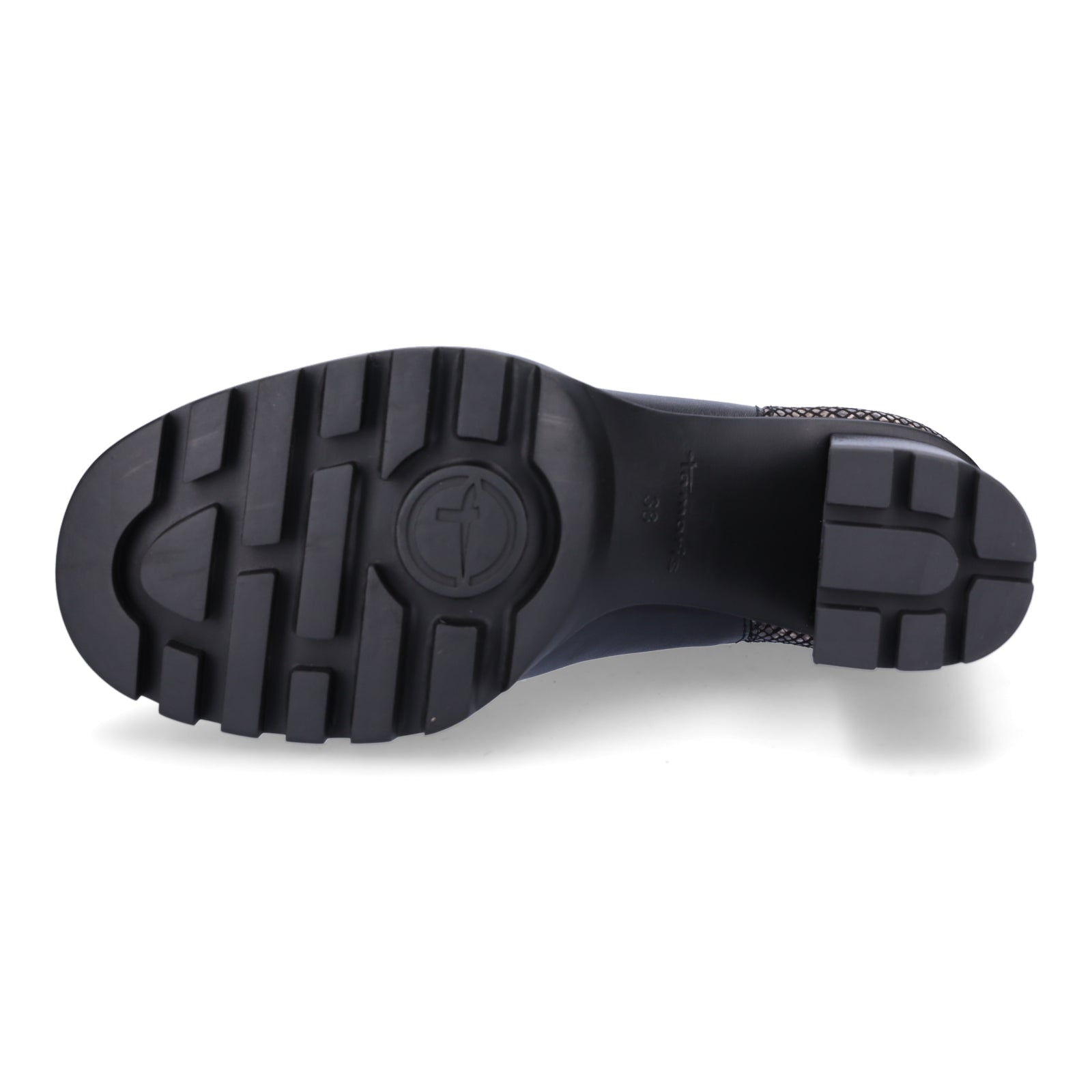 Tamaris Damen Stiefelette schwarz combi