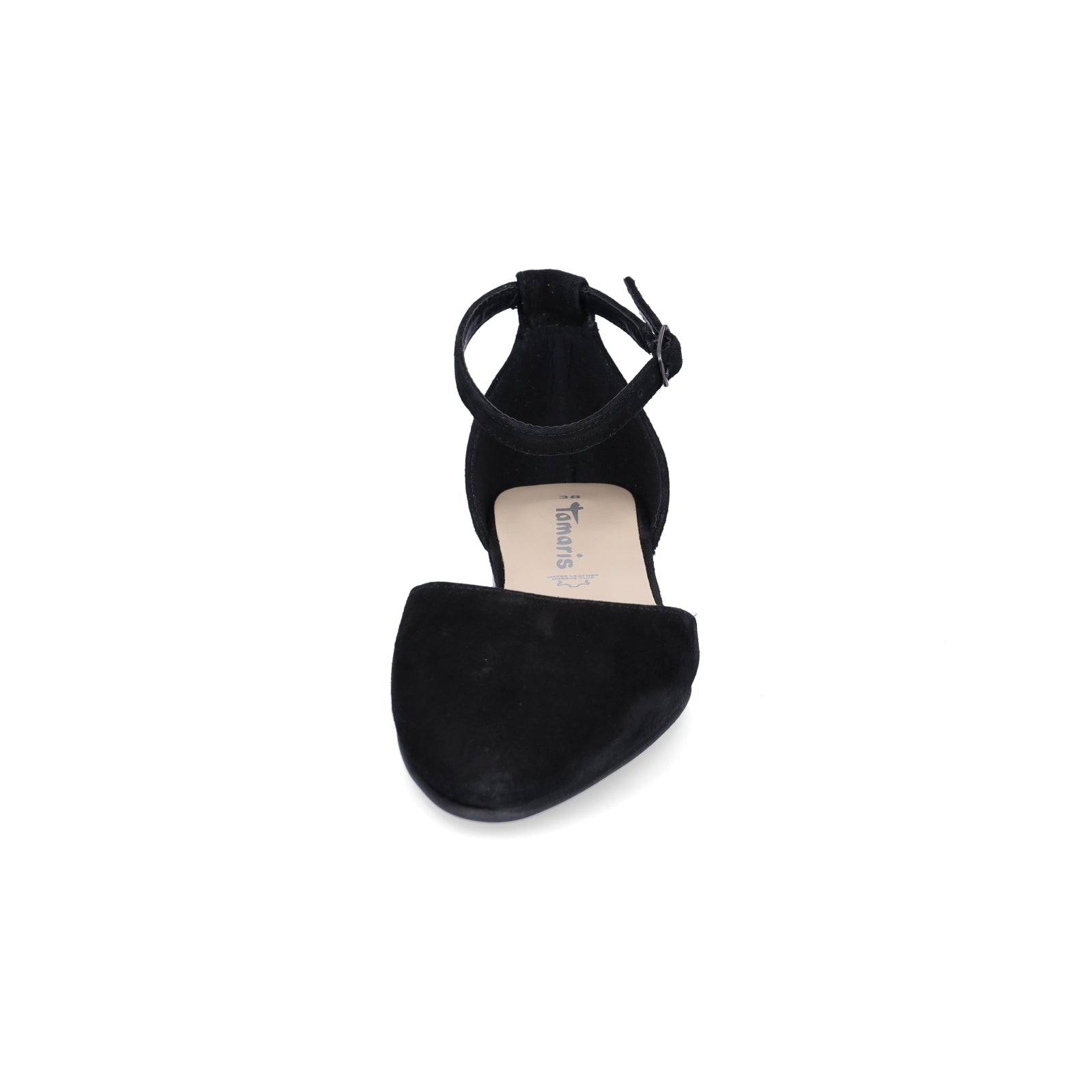 Tamaris Damen Ballerina schwarz
