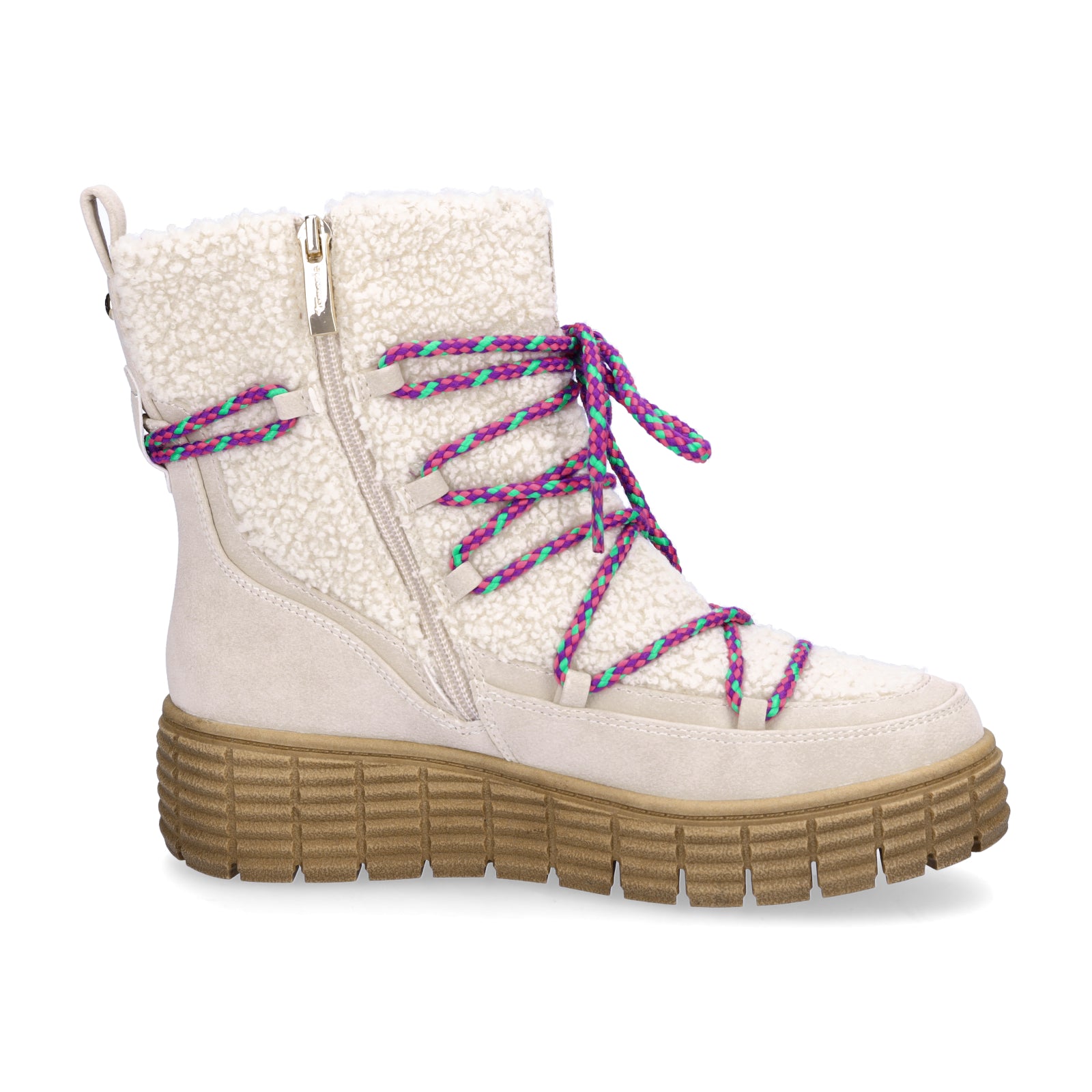 Tamaris Damen Boot ivory