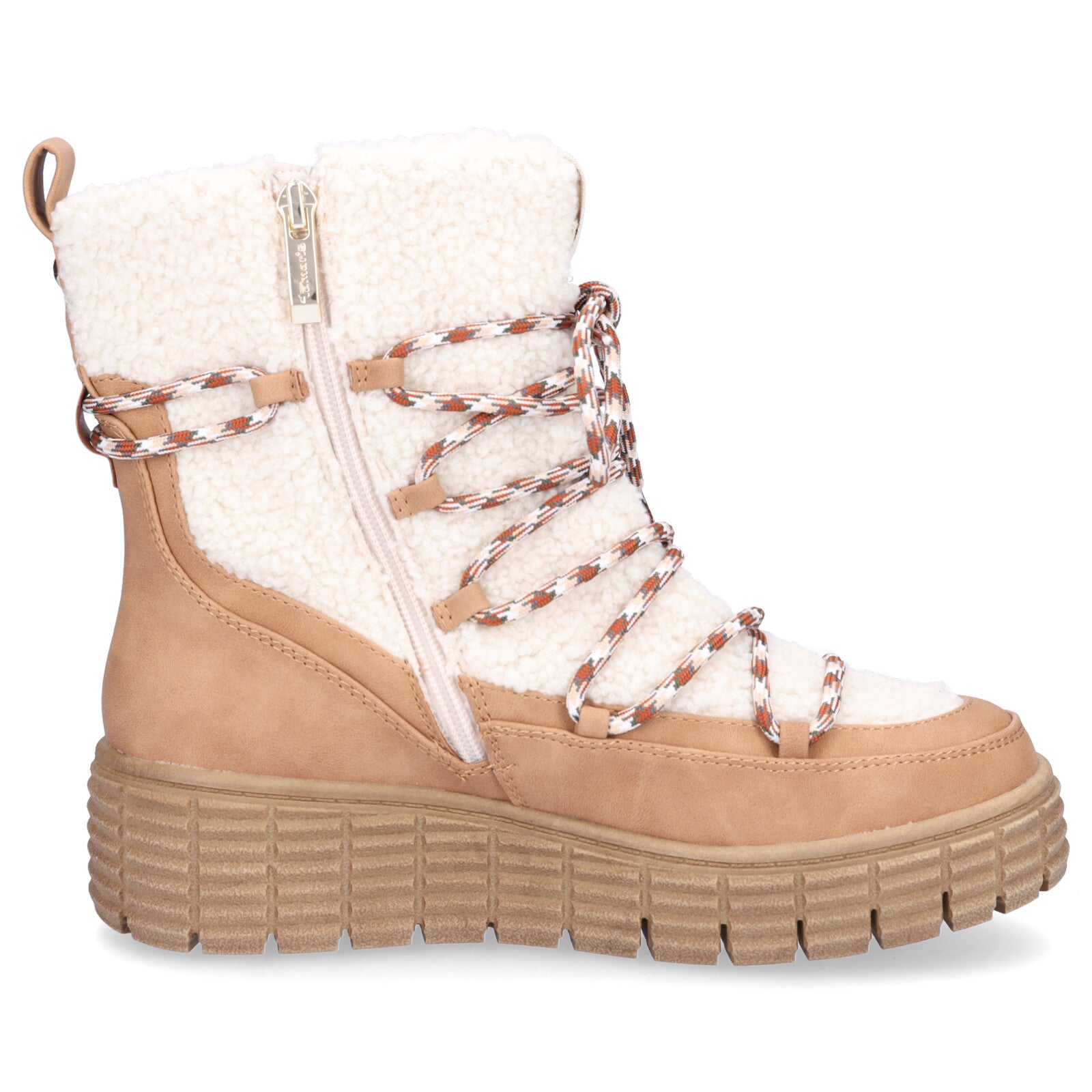 Tamaris Damen Boot beige braun