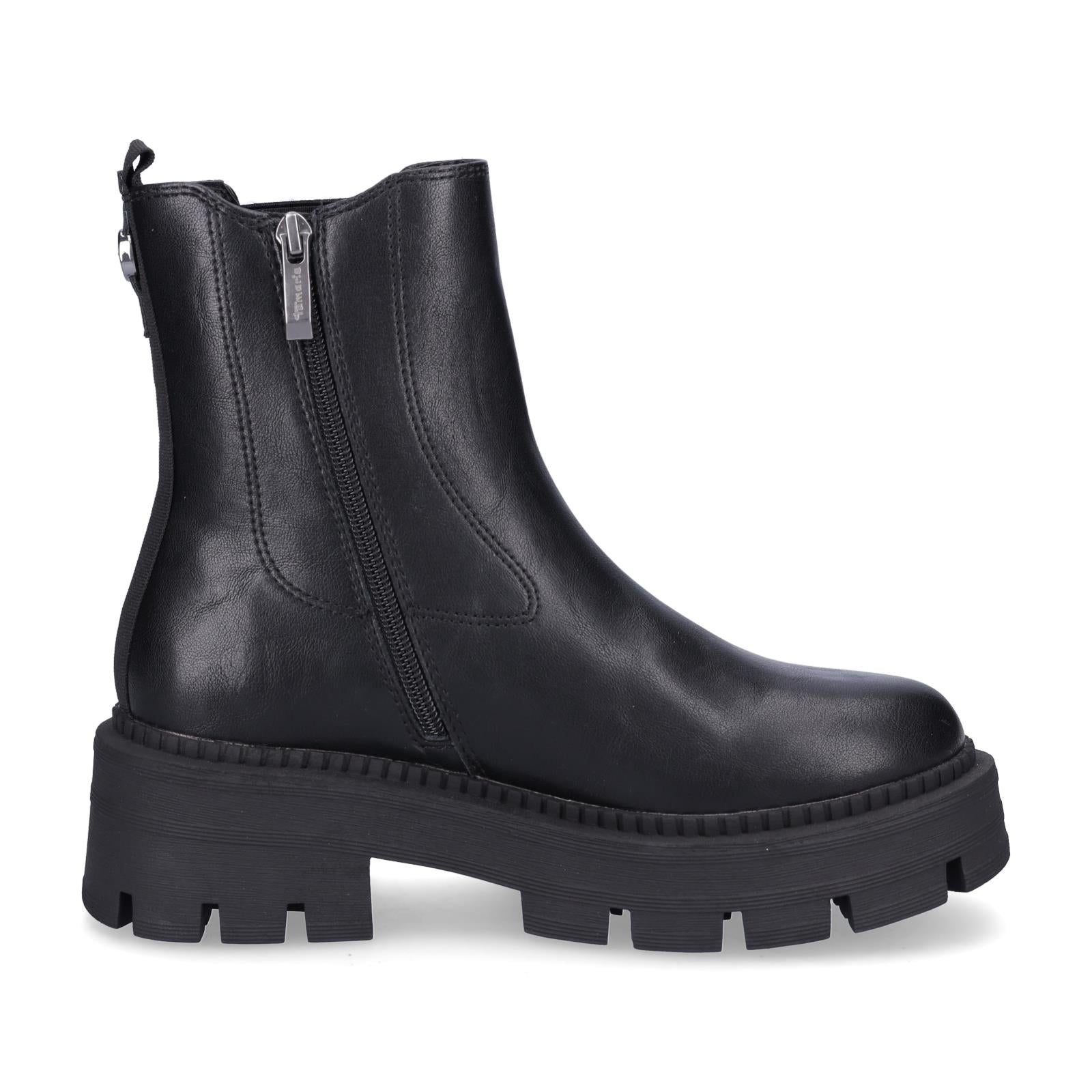 Tamaris women's Chelsea boot black