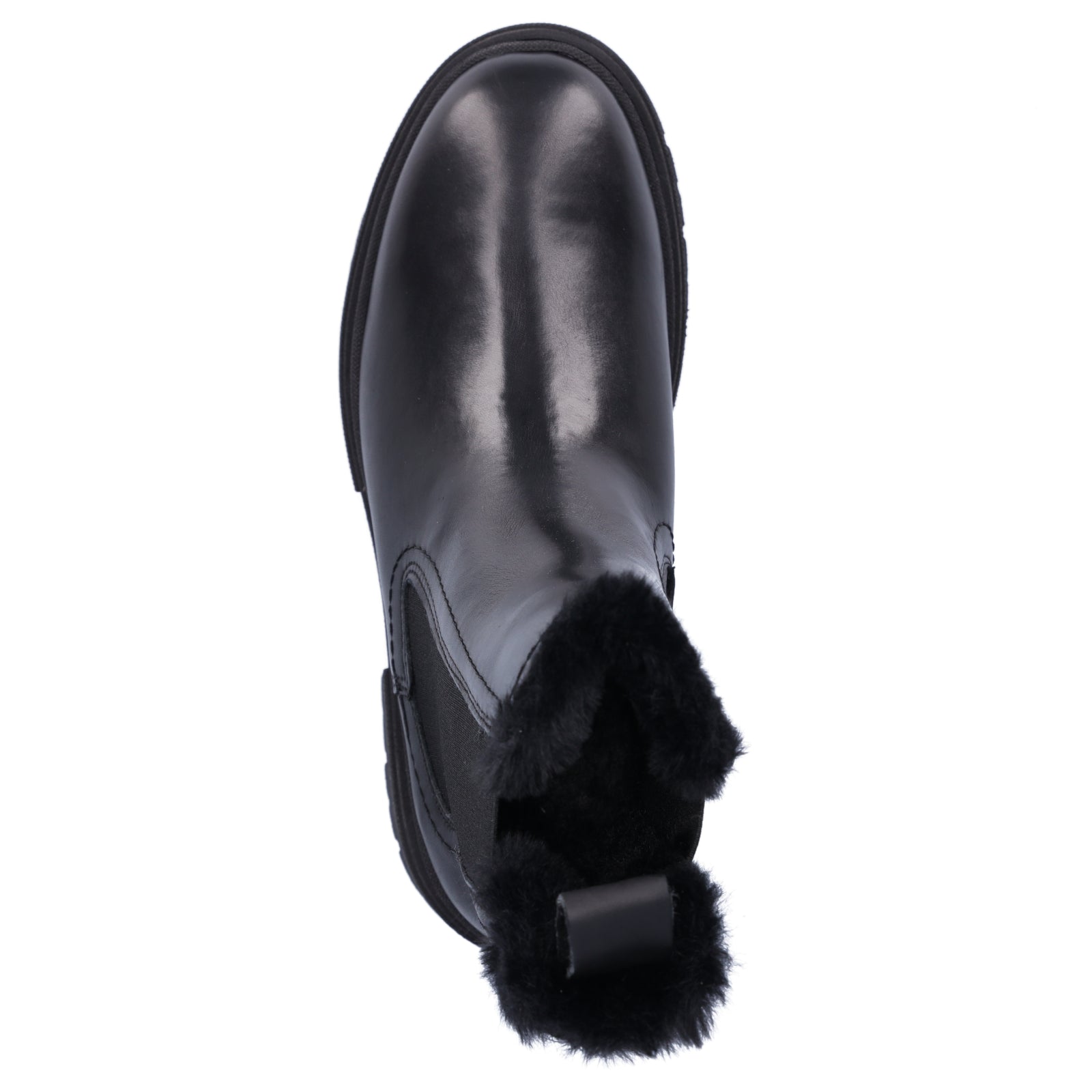 Tamaris women's Chelsea boot black