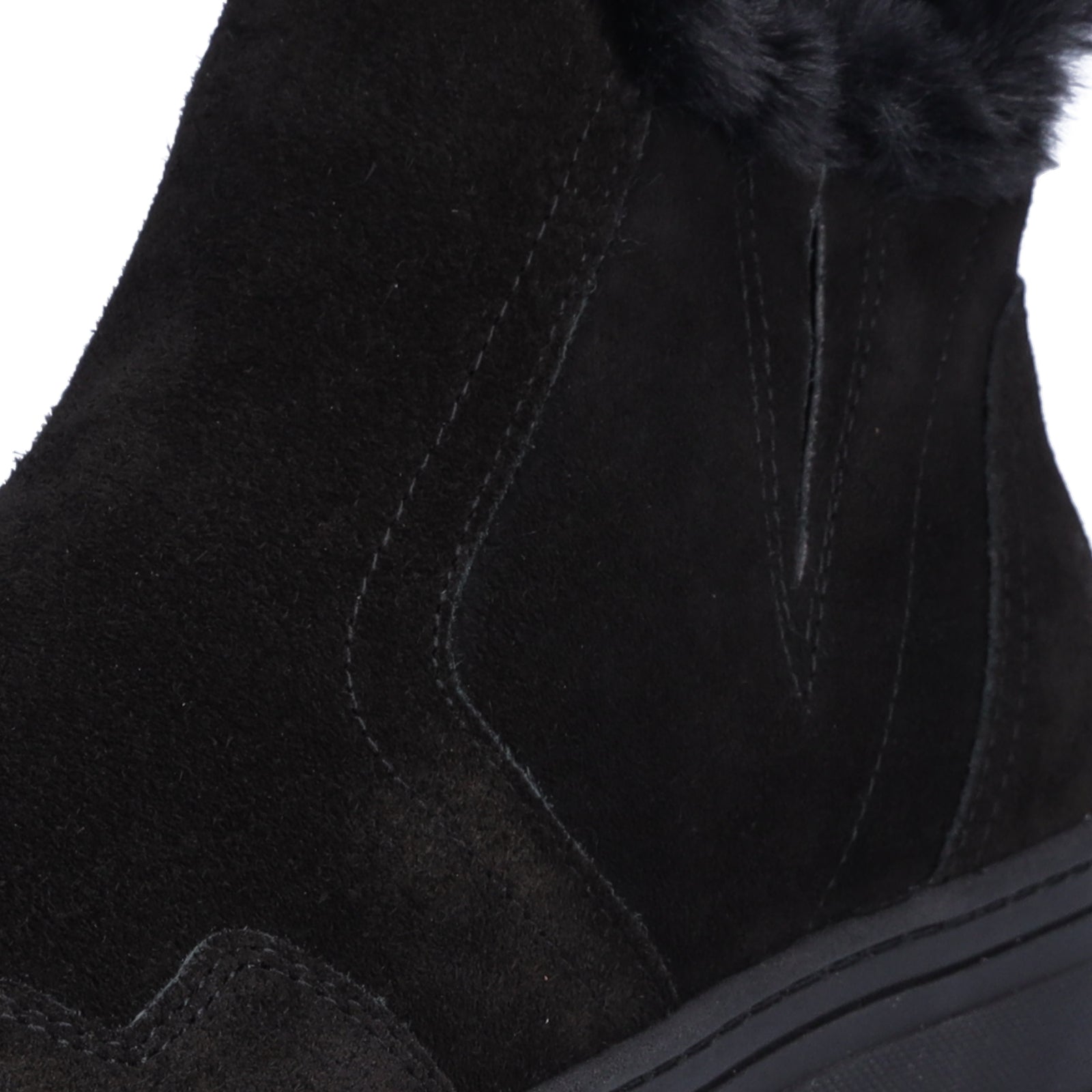 Tamaris Damen Boot schwarz
