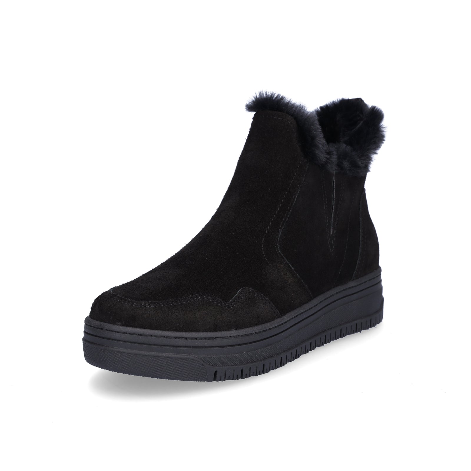 Tamaris Damen Boot schwarz