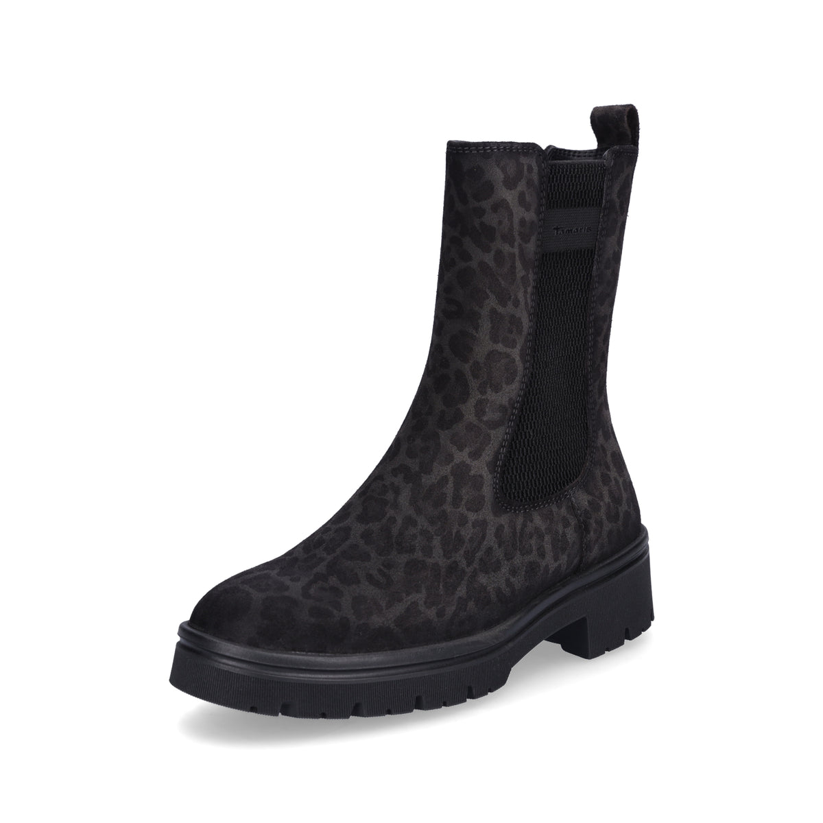 Tamaris Damen Chelsea Boot grau leo