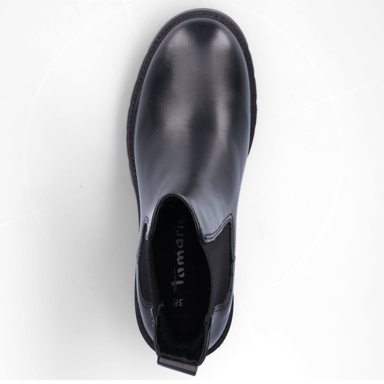 Tamaris Damen Chelsea Stiefelette schwarz