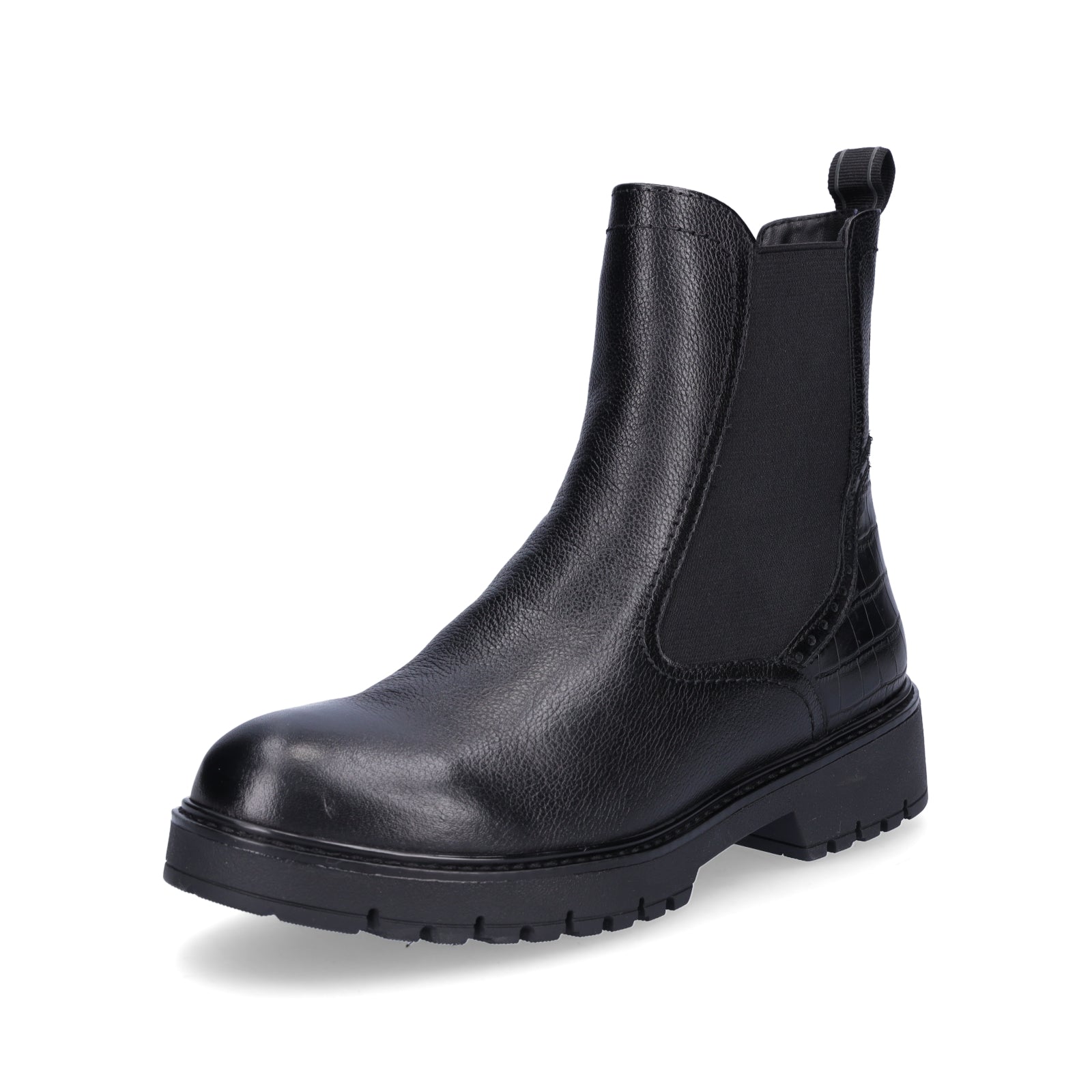 Tamaris Damen Chelsea Stiefelette schwarz