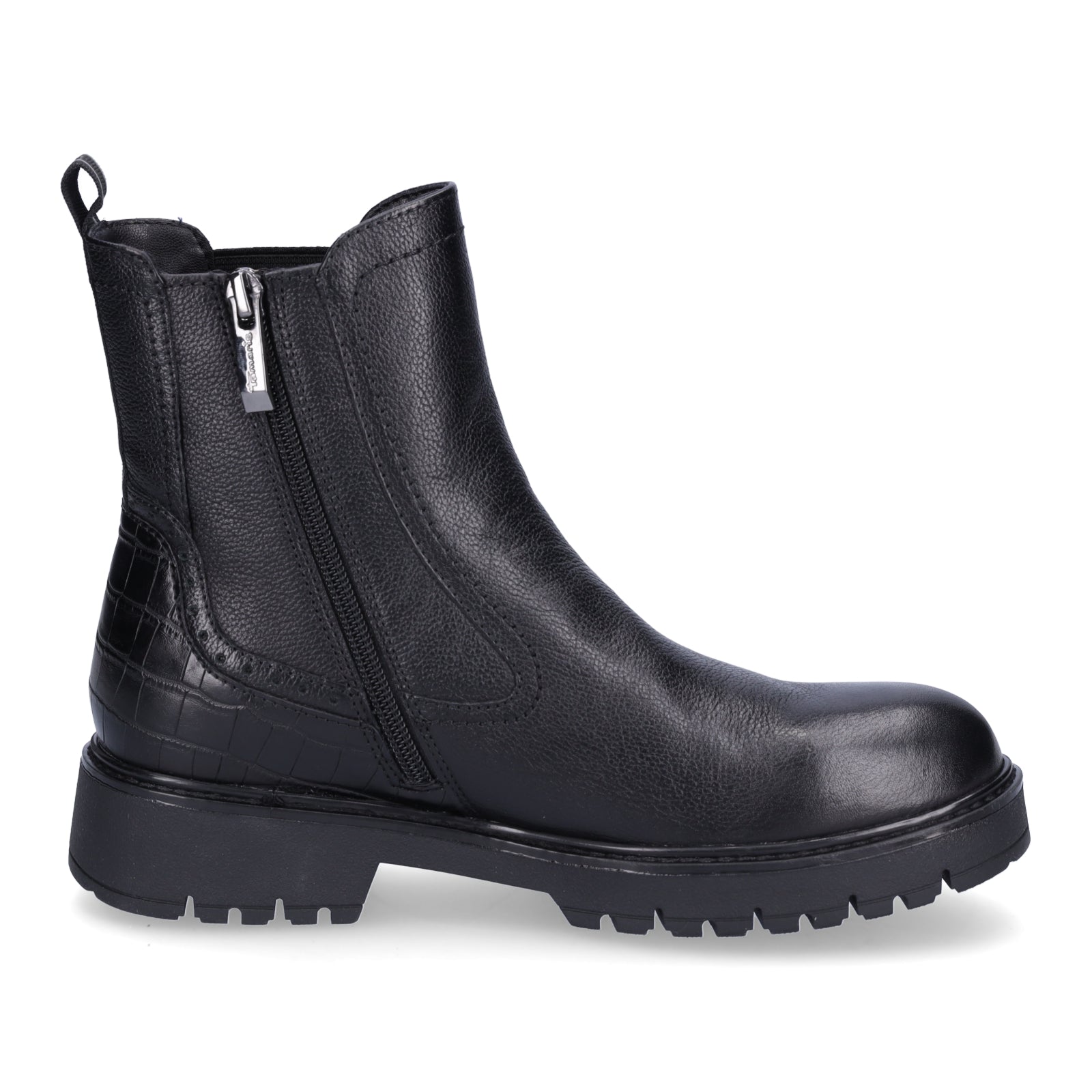 Tamaris Damen Chelsea Stiefelette schwarz