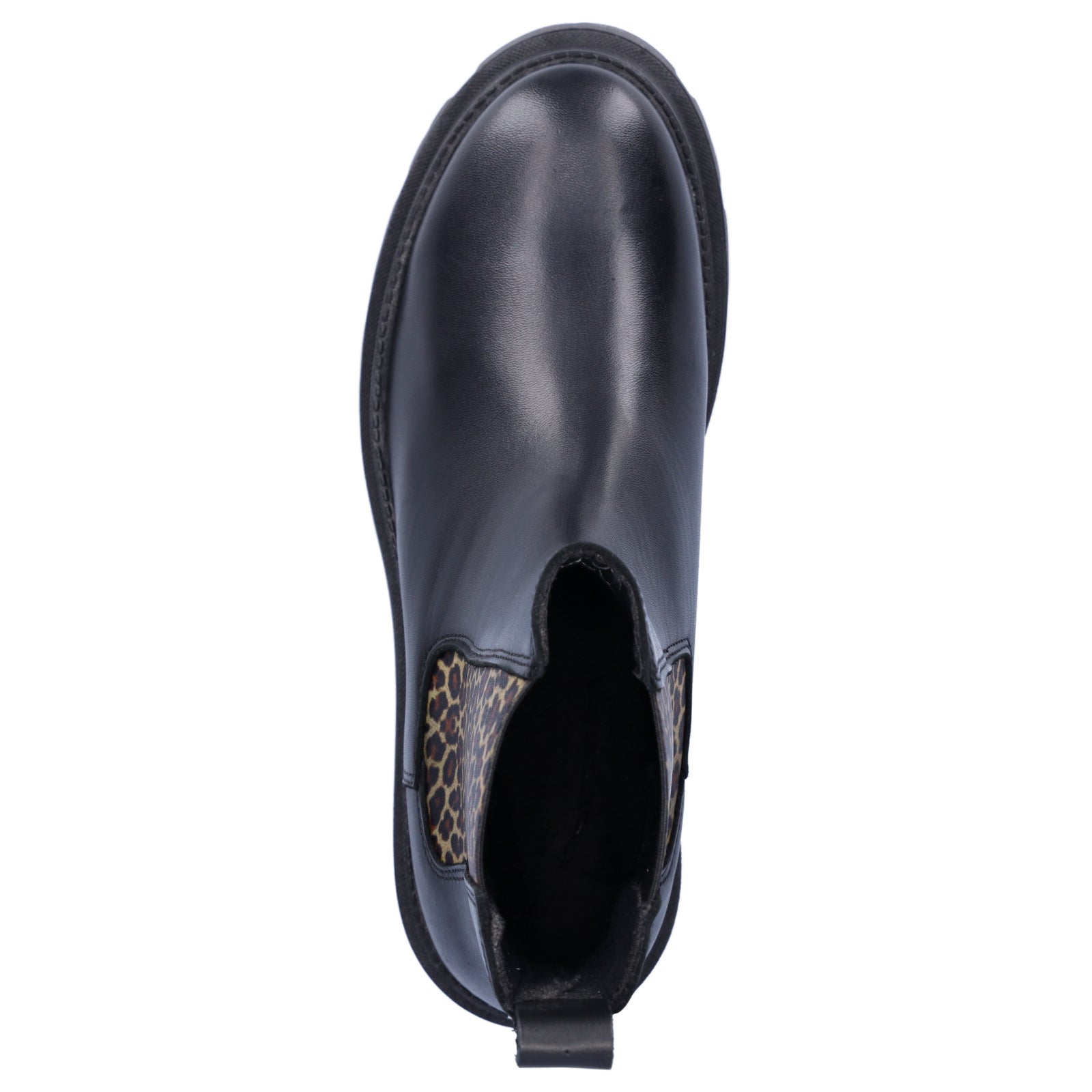 Tamaris women's Chelsea boot black Leo