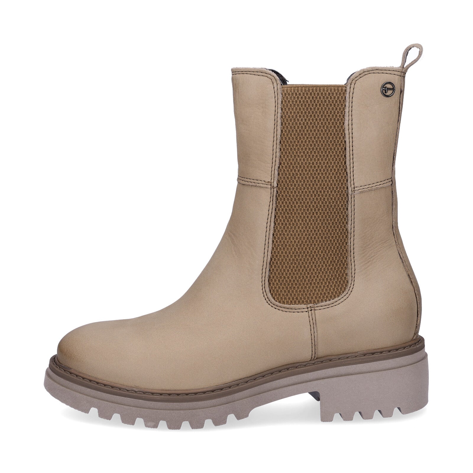 Tamaris Damen Chelsea Boot taupe