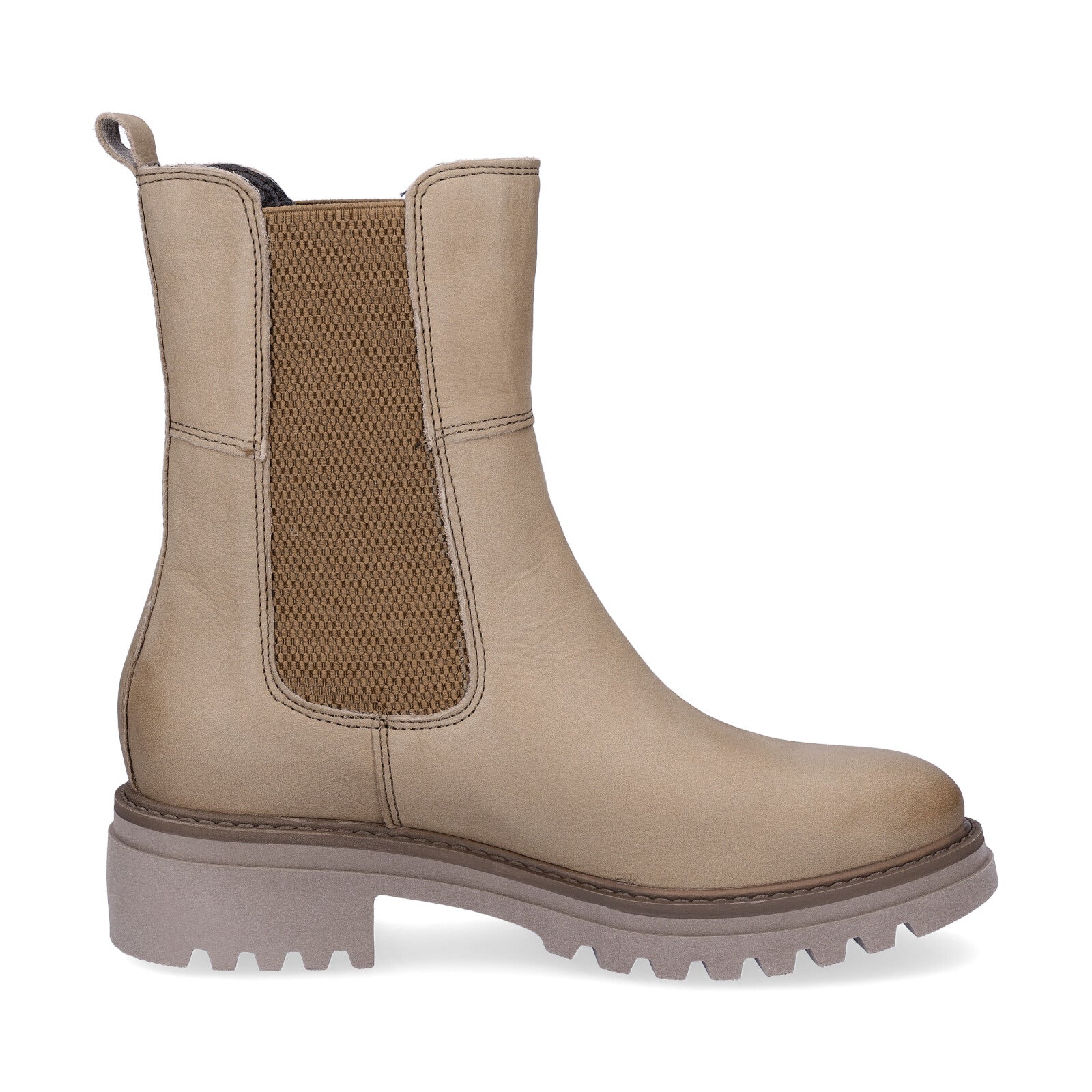 Tamaris Damen Chelsea Boot taupe