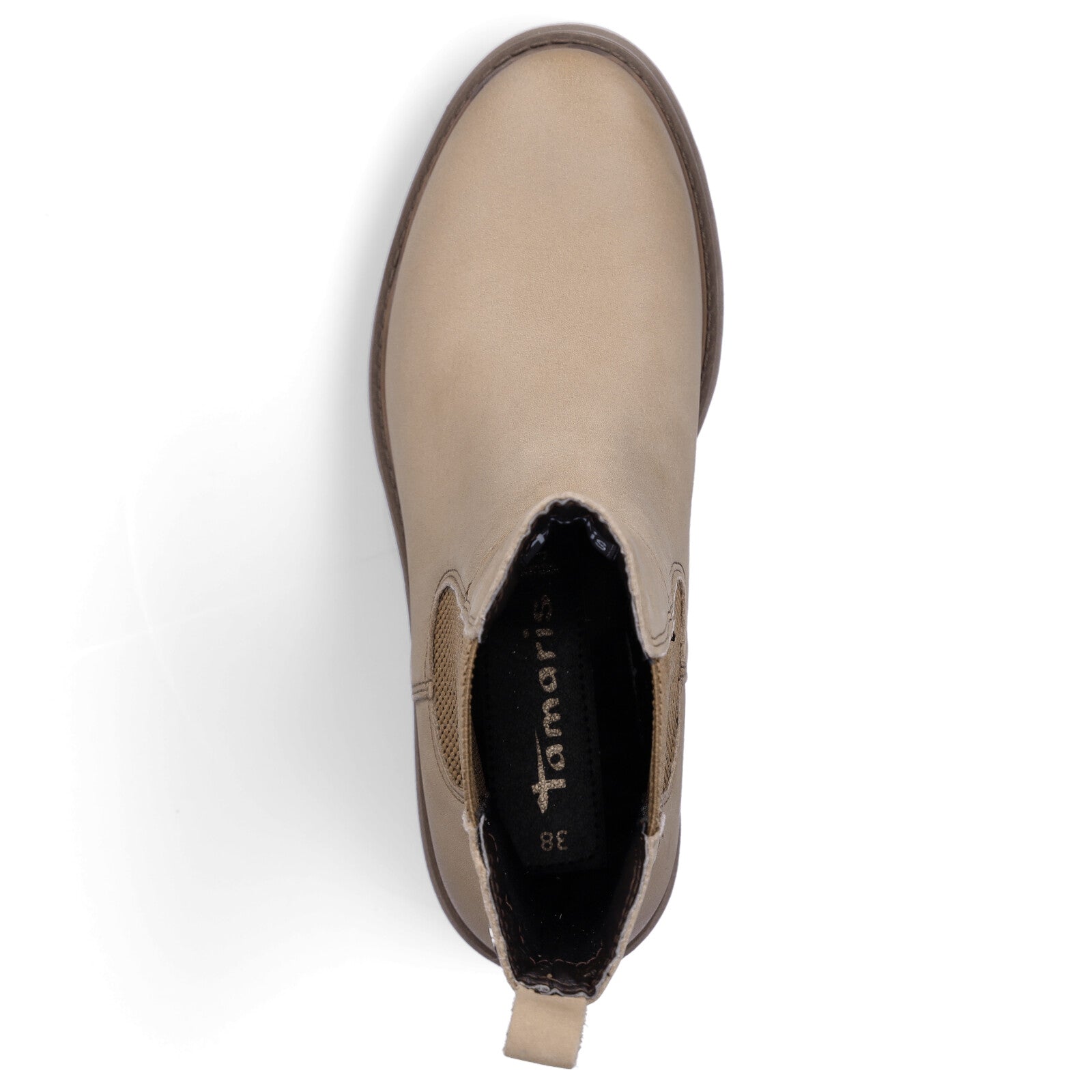 Tamaris Damen Chelsea Boot taupe