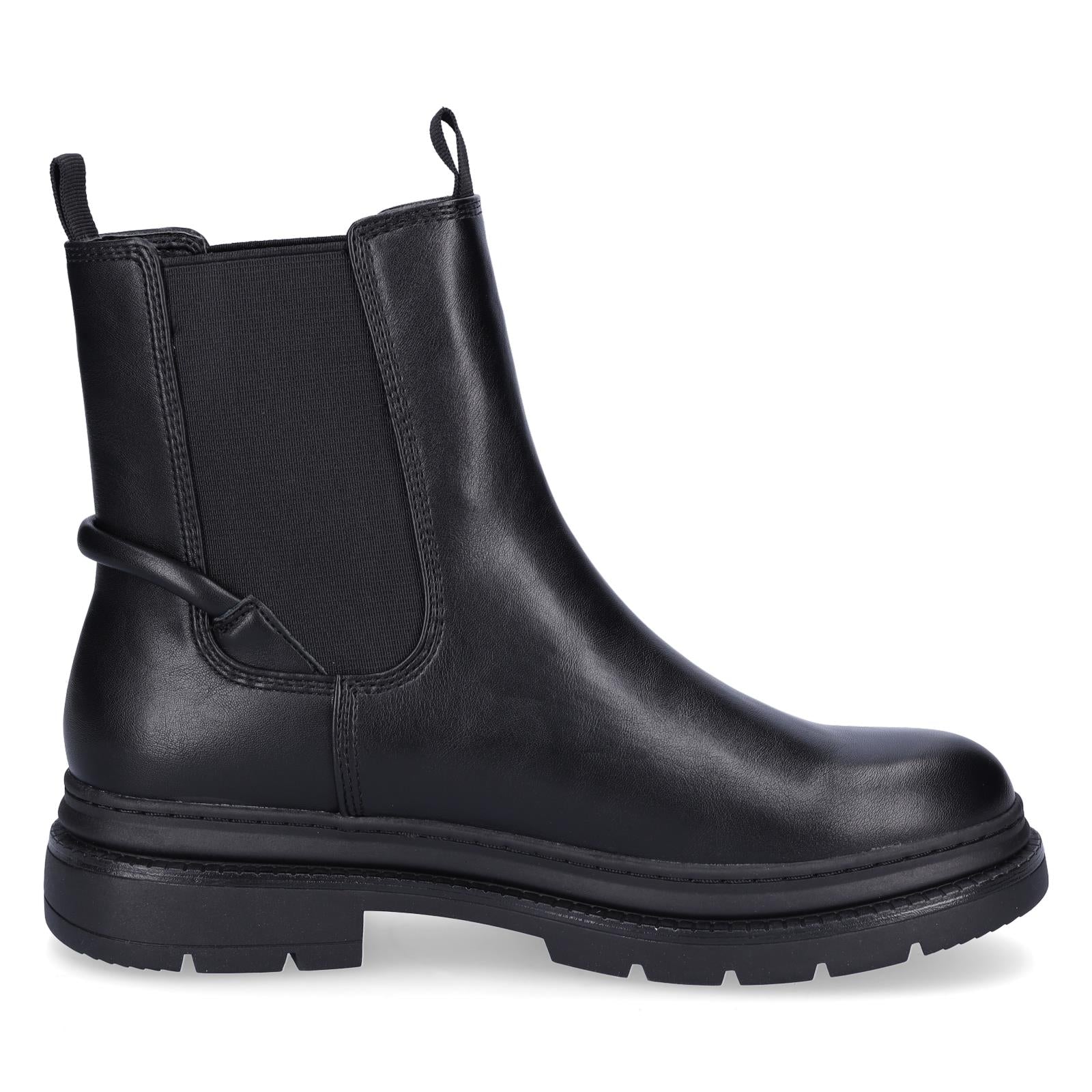 Tamaris women's Chelsea boot black