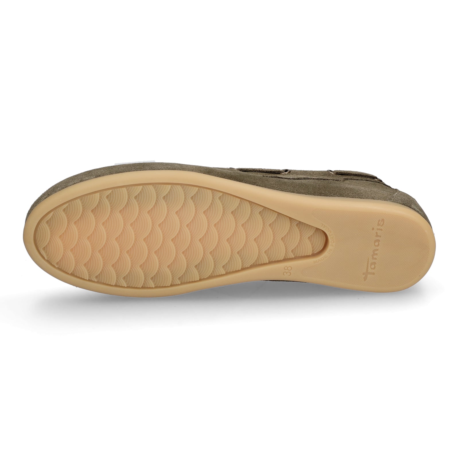 Tamaris Damen Mokassin oliv