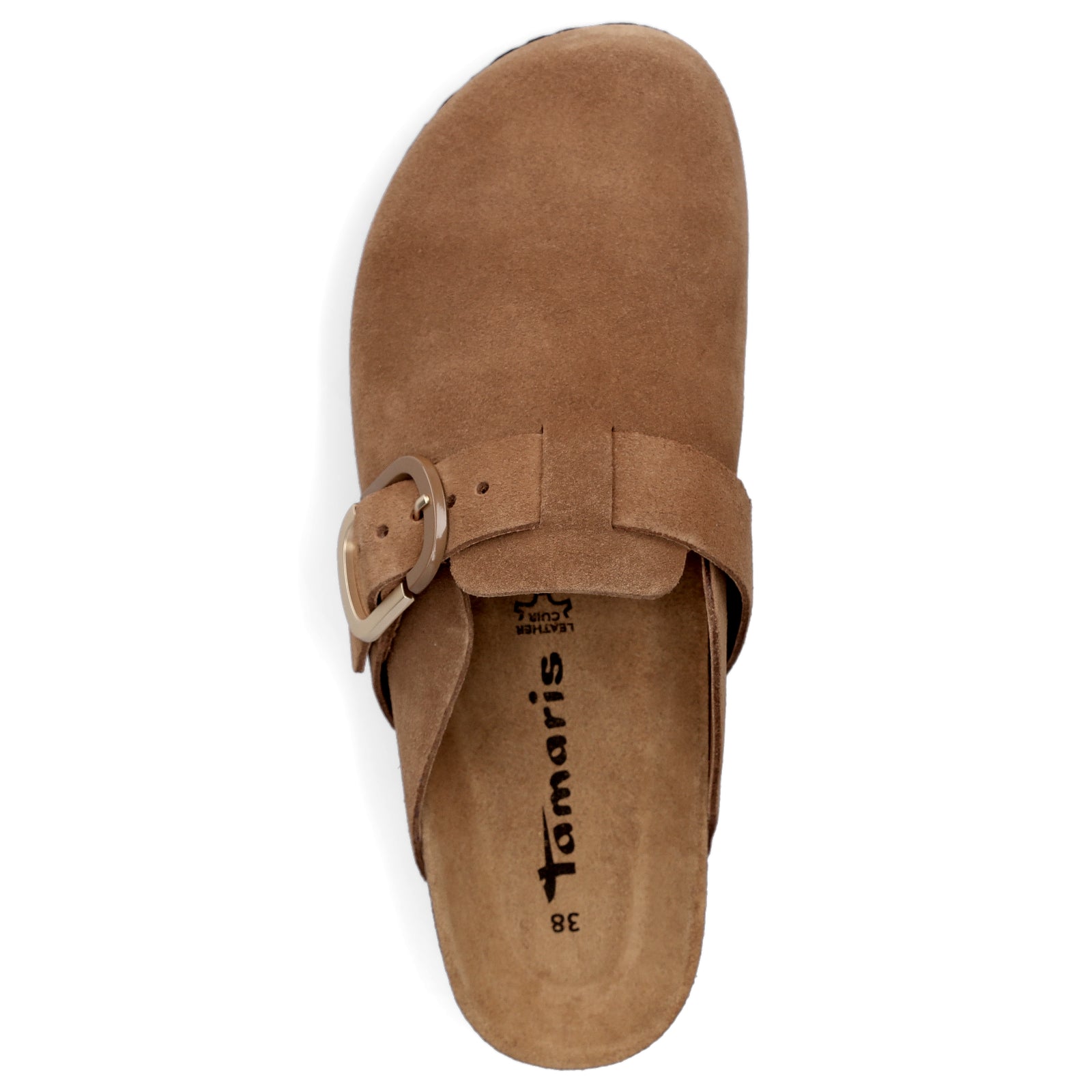 Tamaris Damen Clog cognac