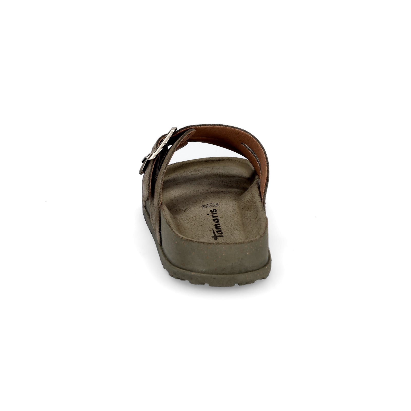Tamaris Damen Pantolette olive