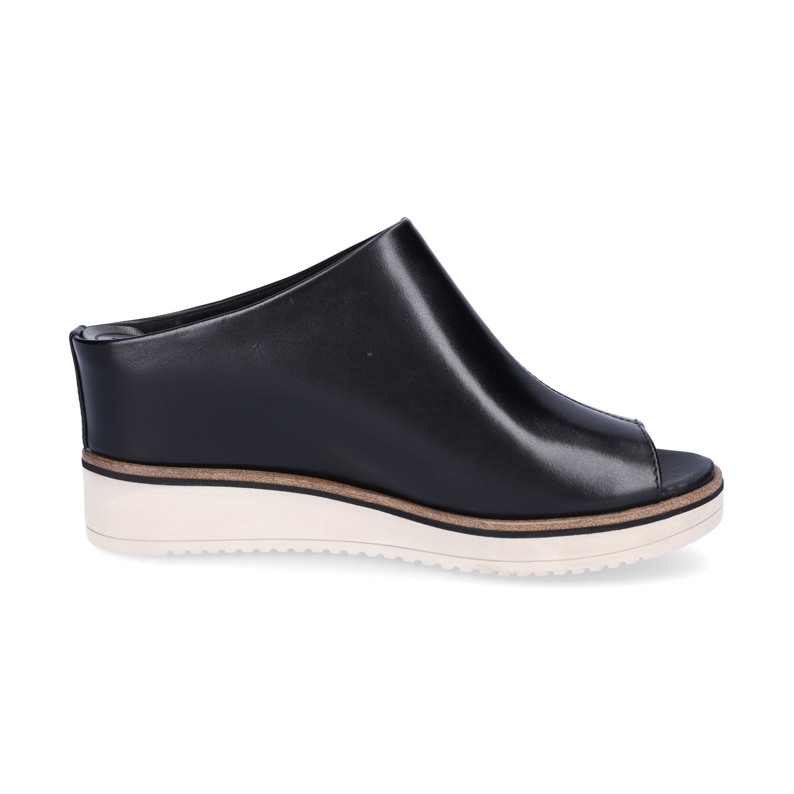 Tamaris Damen Pantolette schwarz