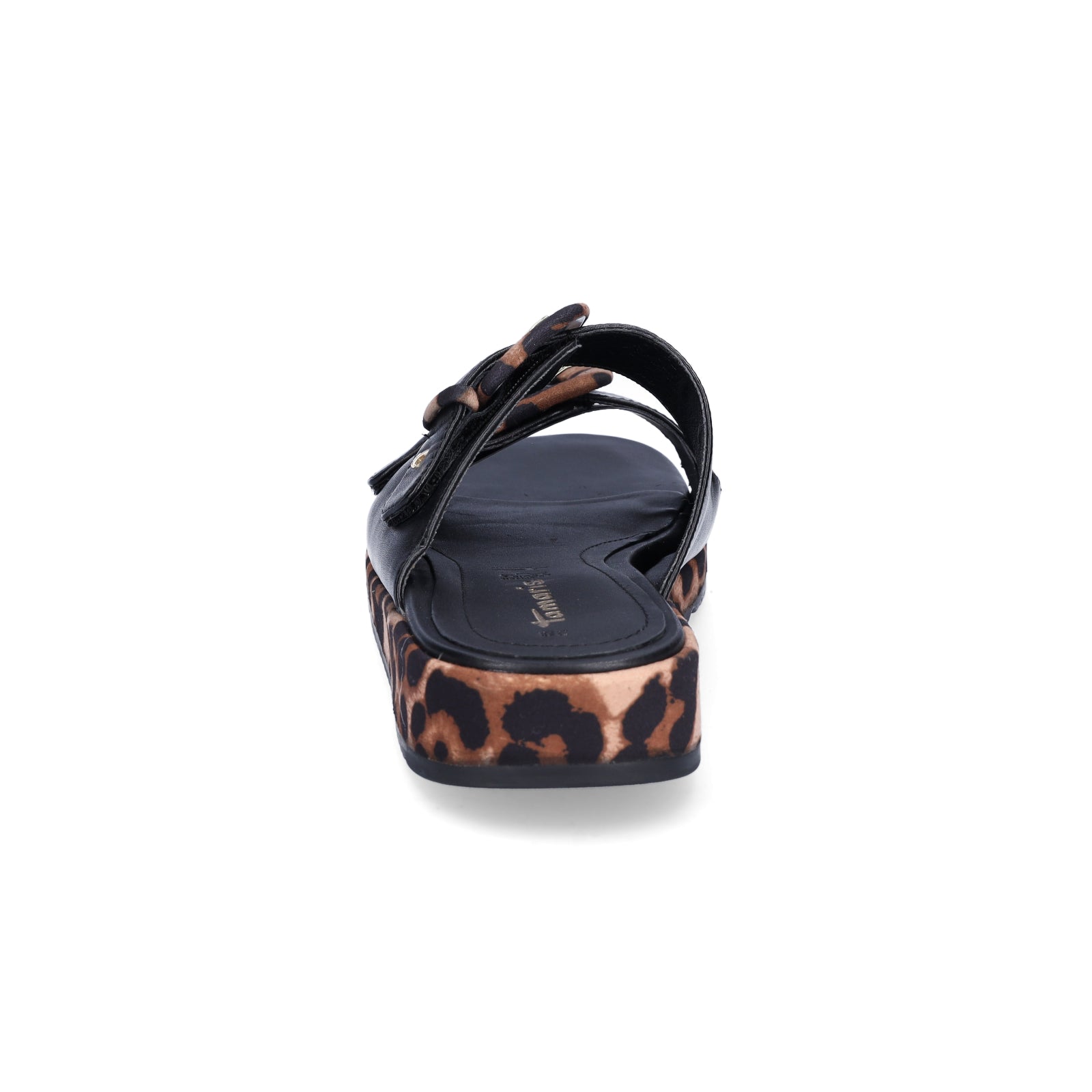 Tamaris Women's Mules Black Leopard
