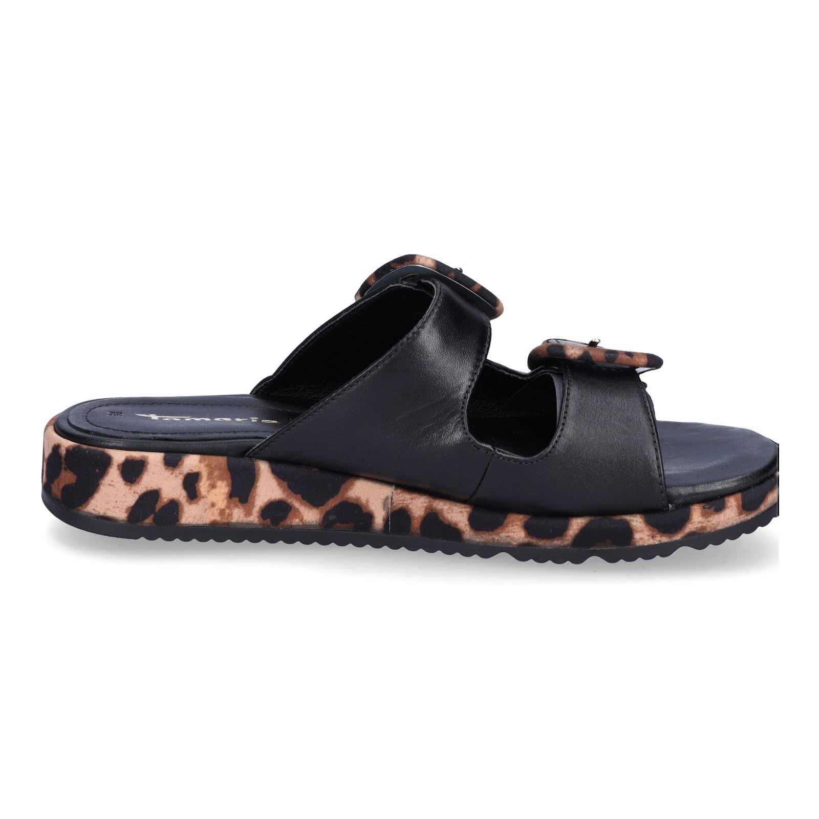 Tamaris Women's Mules Black Leopard