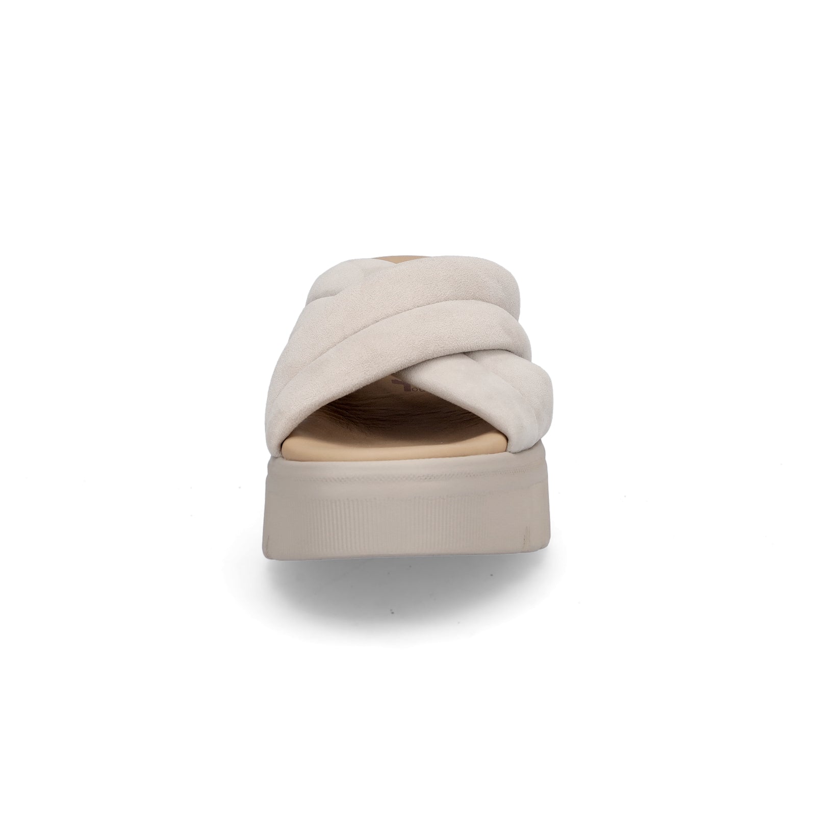 Tamaris Damen Pantolette taupe