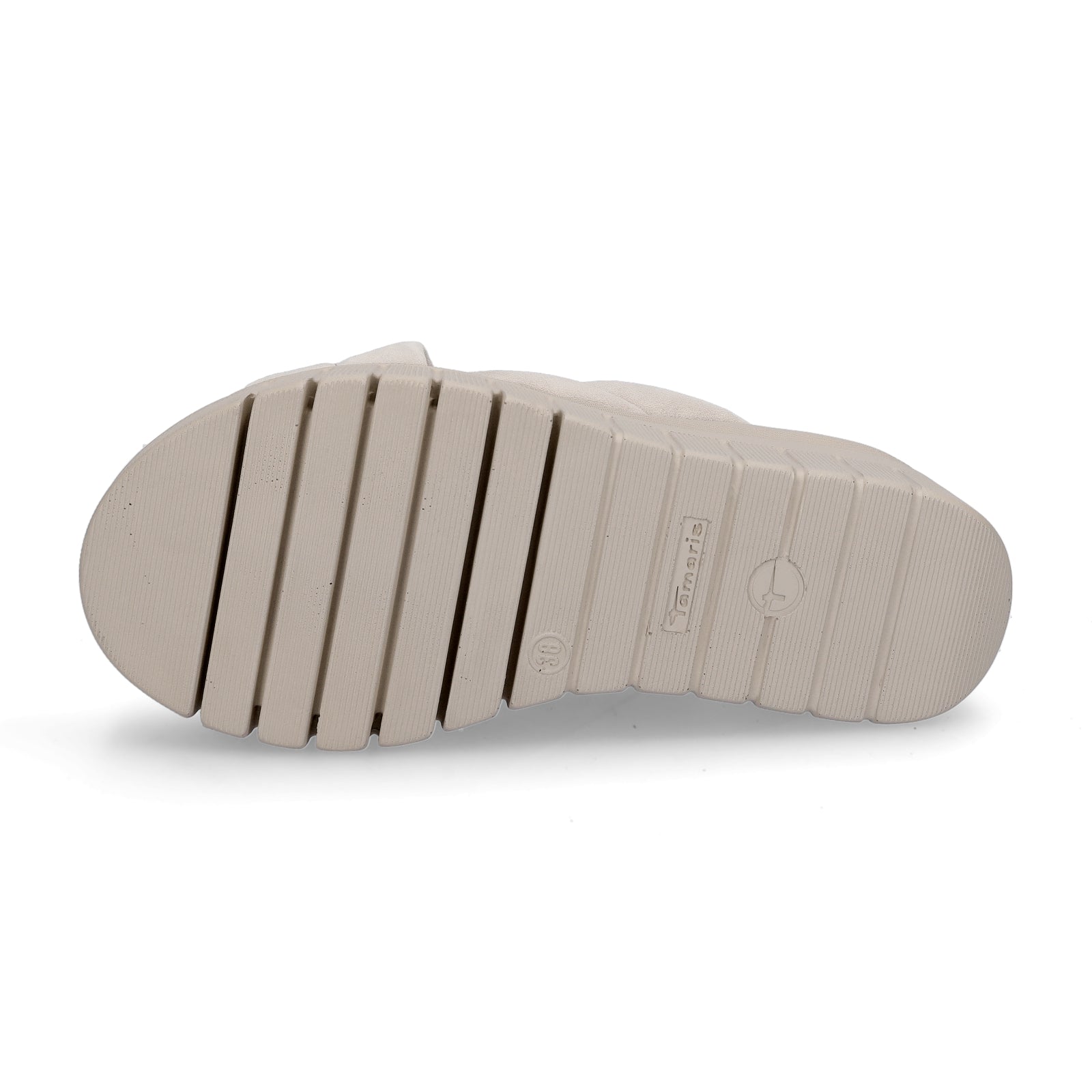 Tamaris Damen Pantolette taupe
