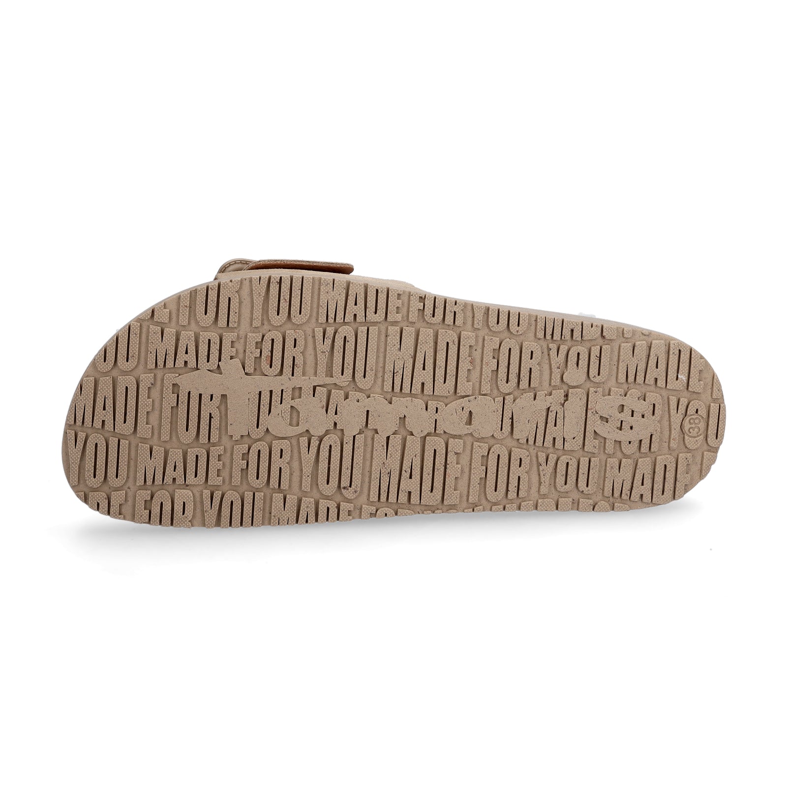 Tamaris Damen Pantolette taupe