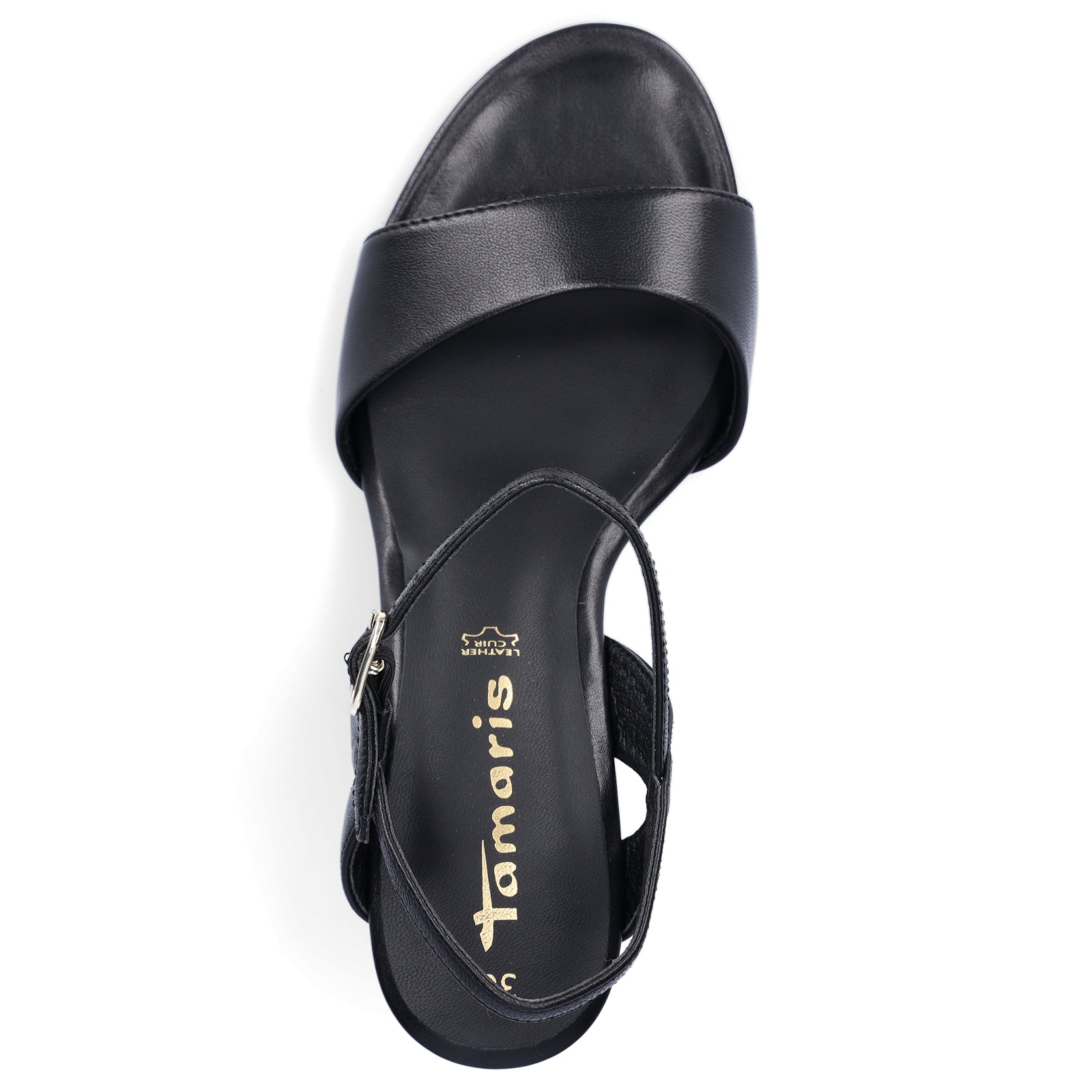 Tamaris Damen Sandalette schwarz