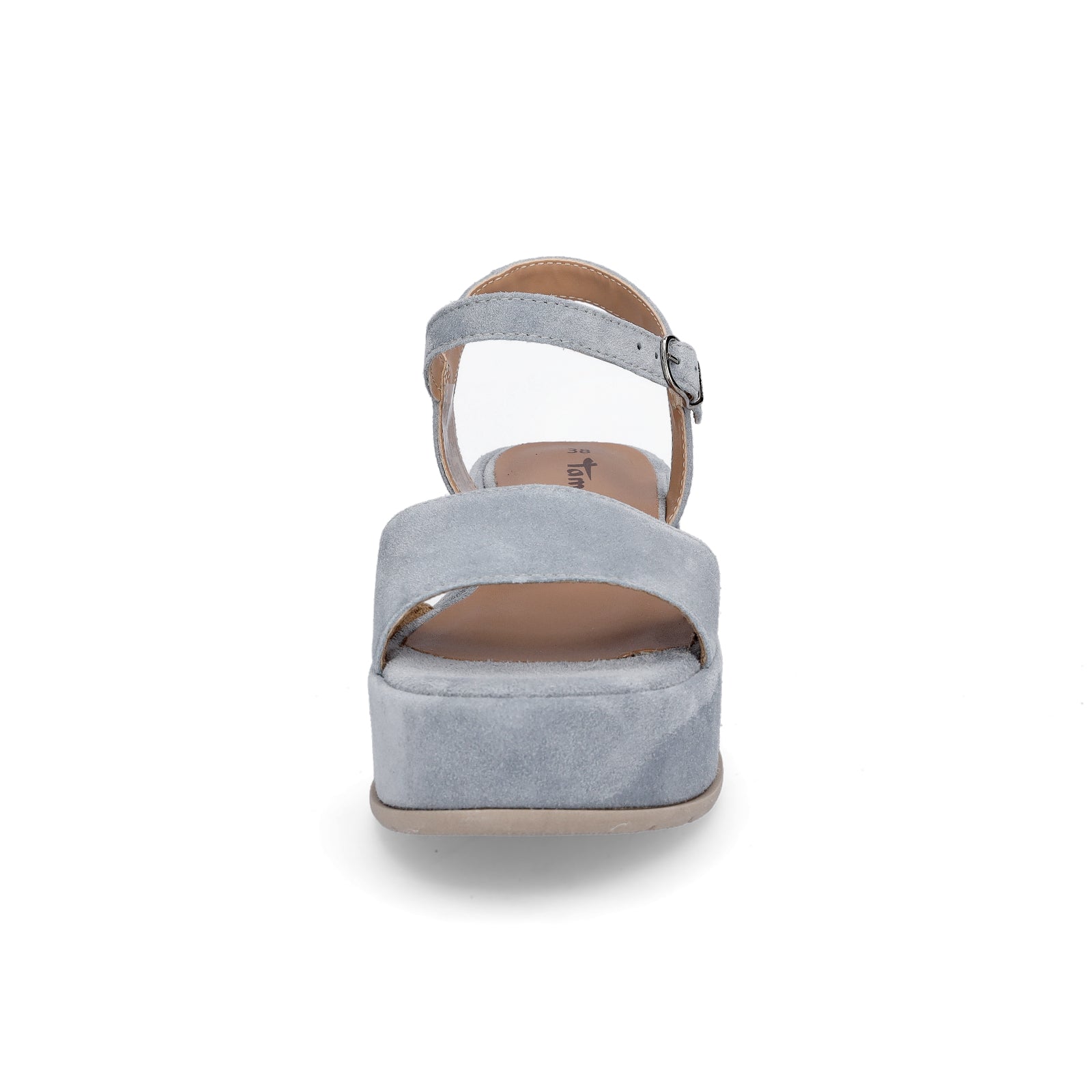 Tamaris Damen Plateau Sandalette hellblau