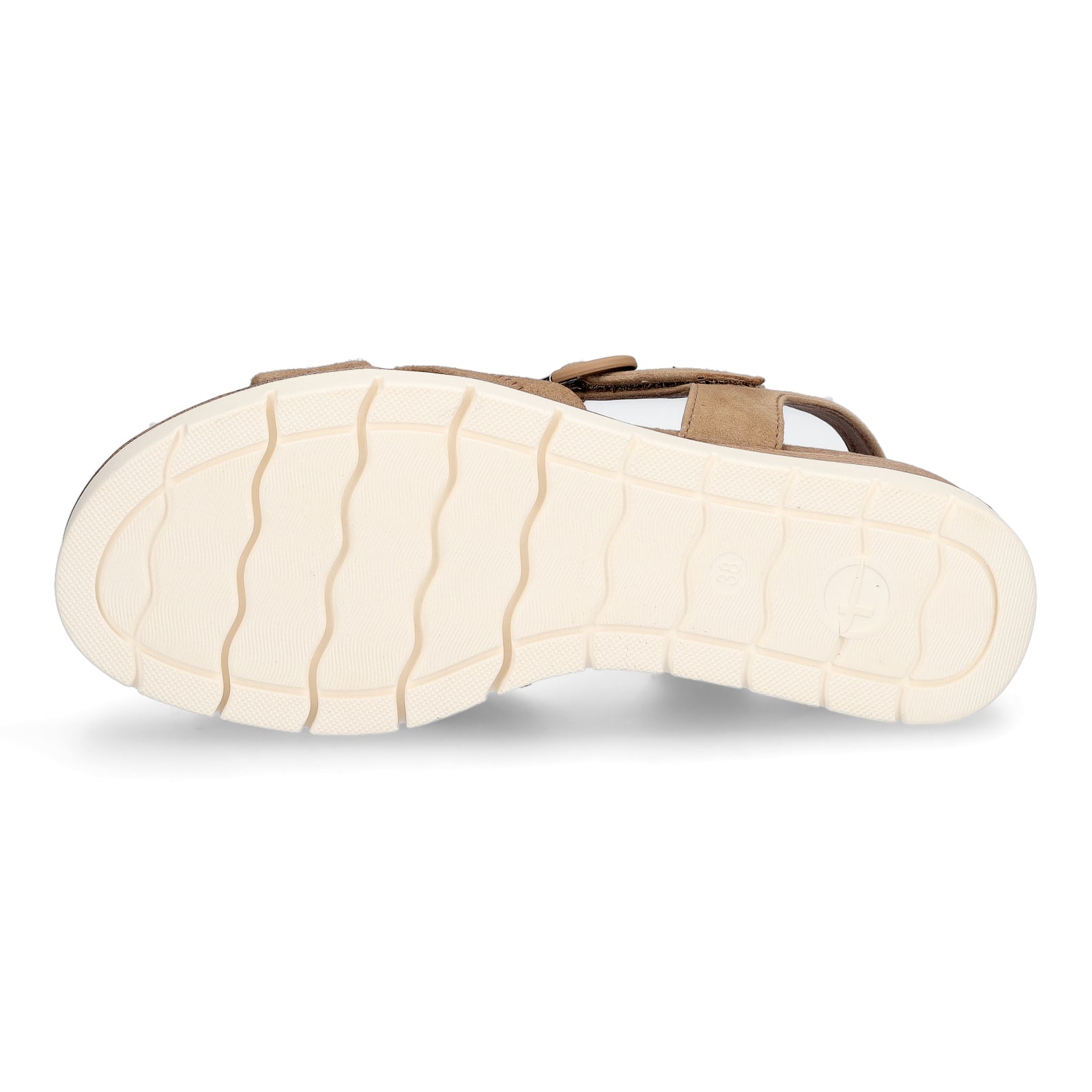 Tamaris women wedge sandal brown