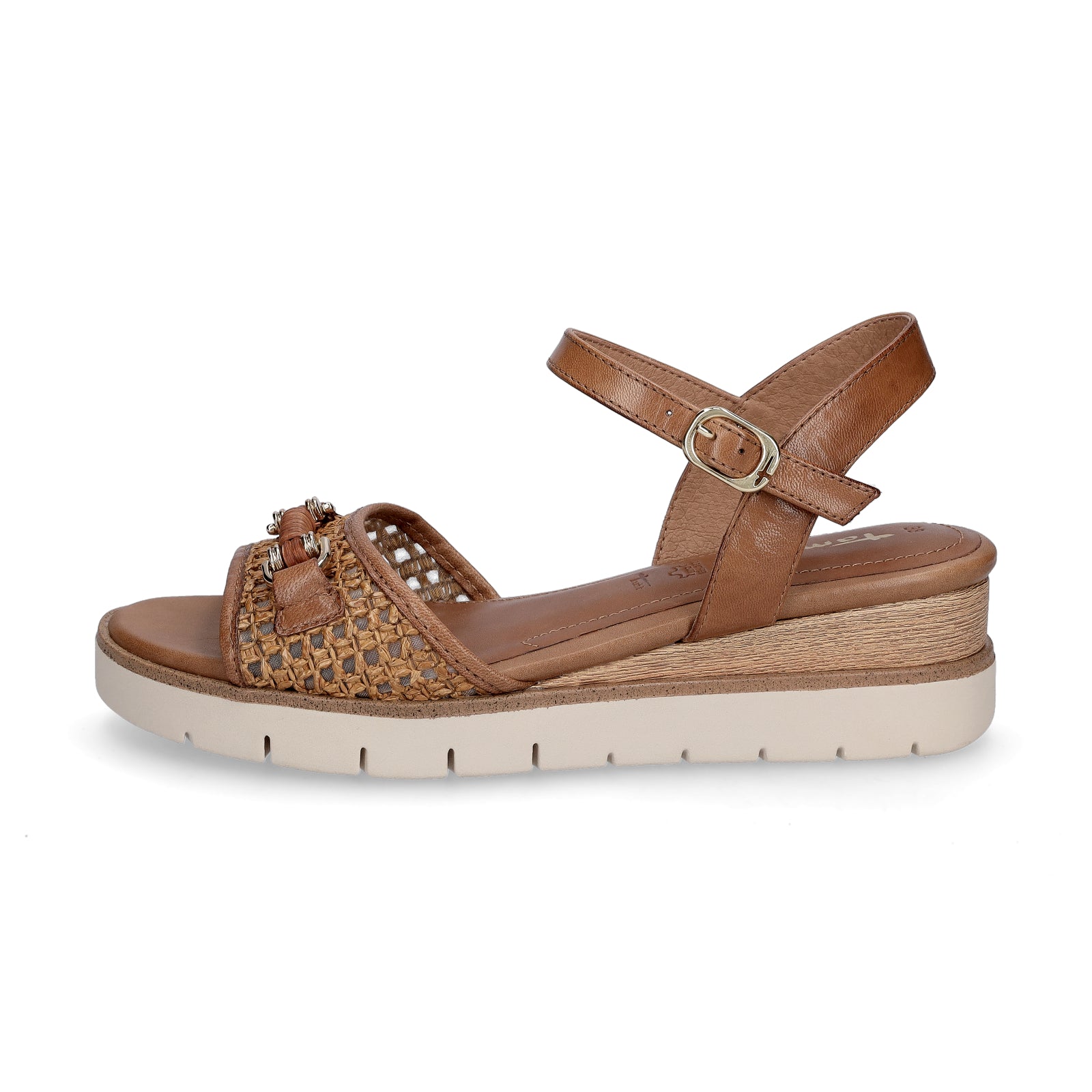 Tamaris Damen Sandalette braun