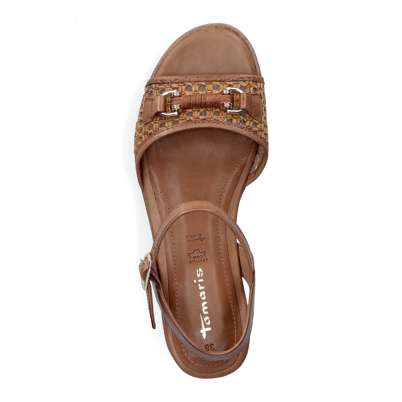 Tamaris Damen Sandalette braun