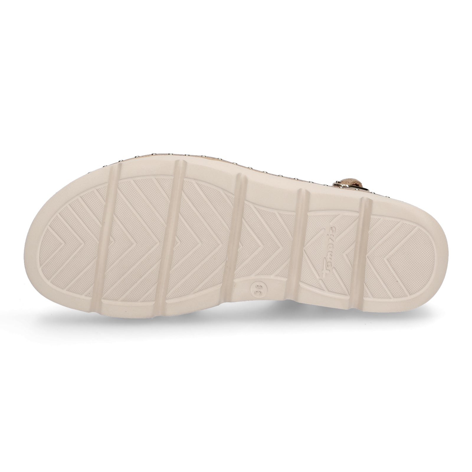 Tamaris Damen Sandale beige combi