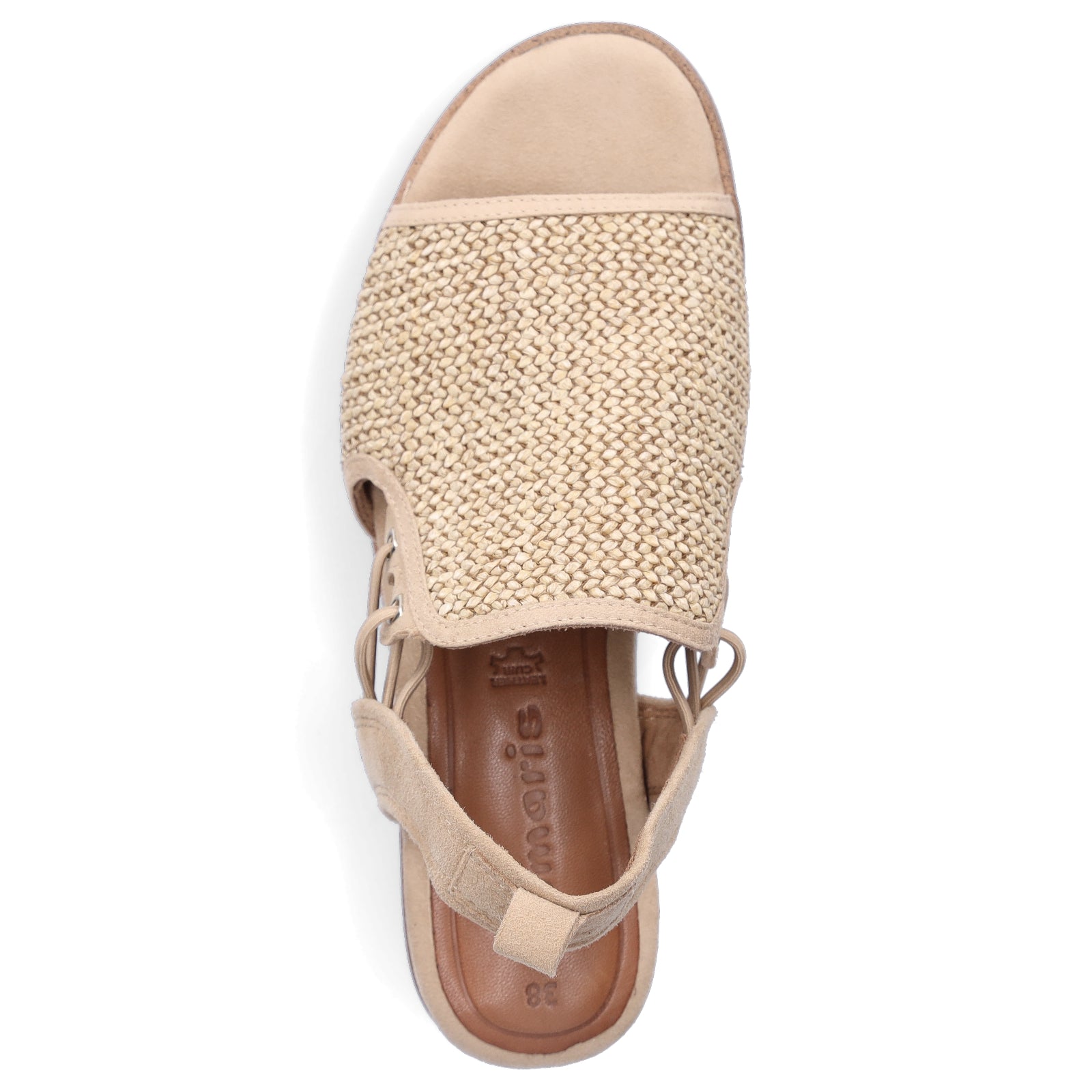 Tamaris Damen Sandale beige
