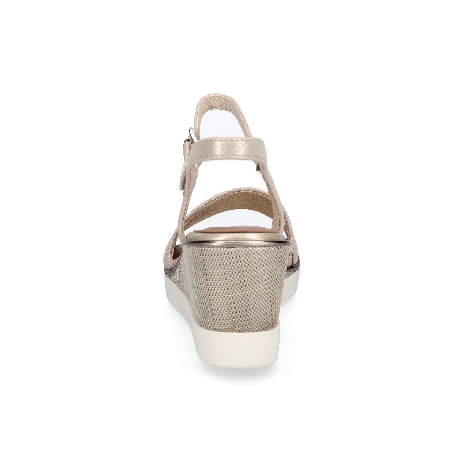 Tamaris Damen Sandalette champagner