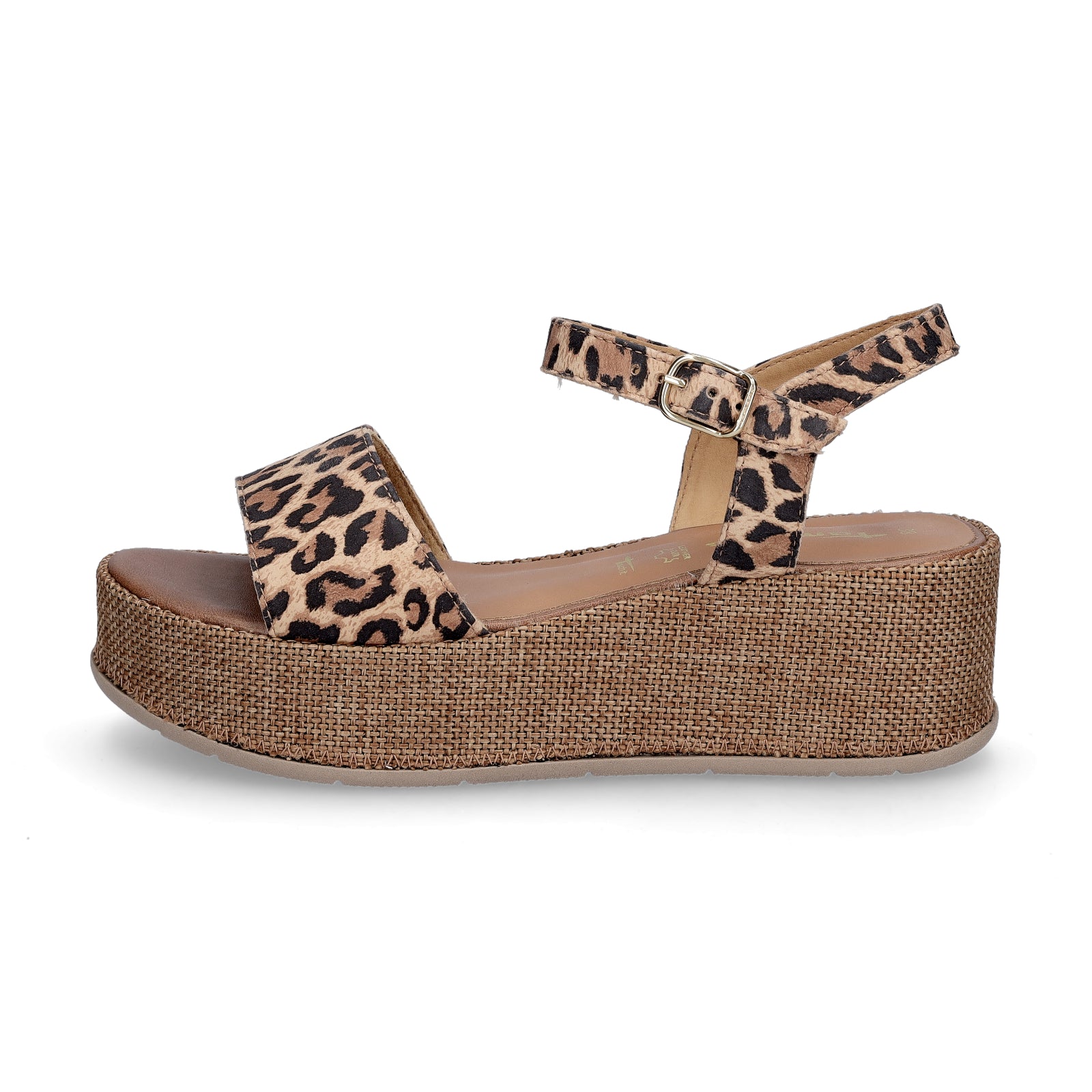 Tamaris Damen Plateau Sandalette leo