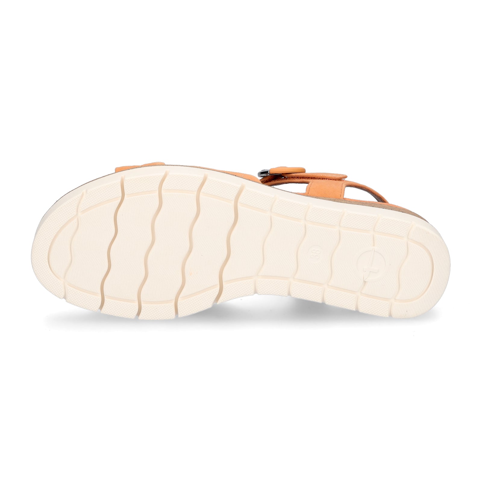 Tamaris Damen Keilsandalette orange