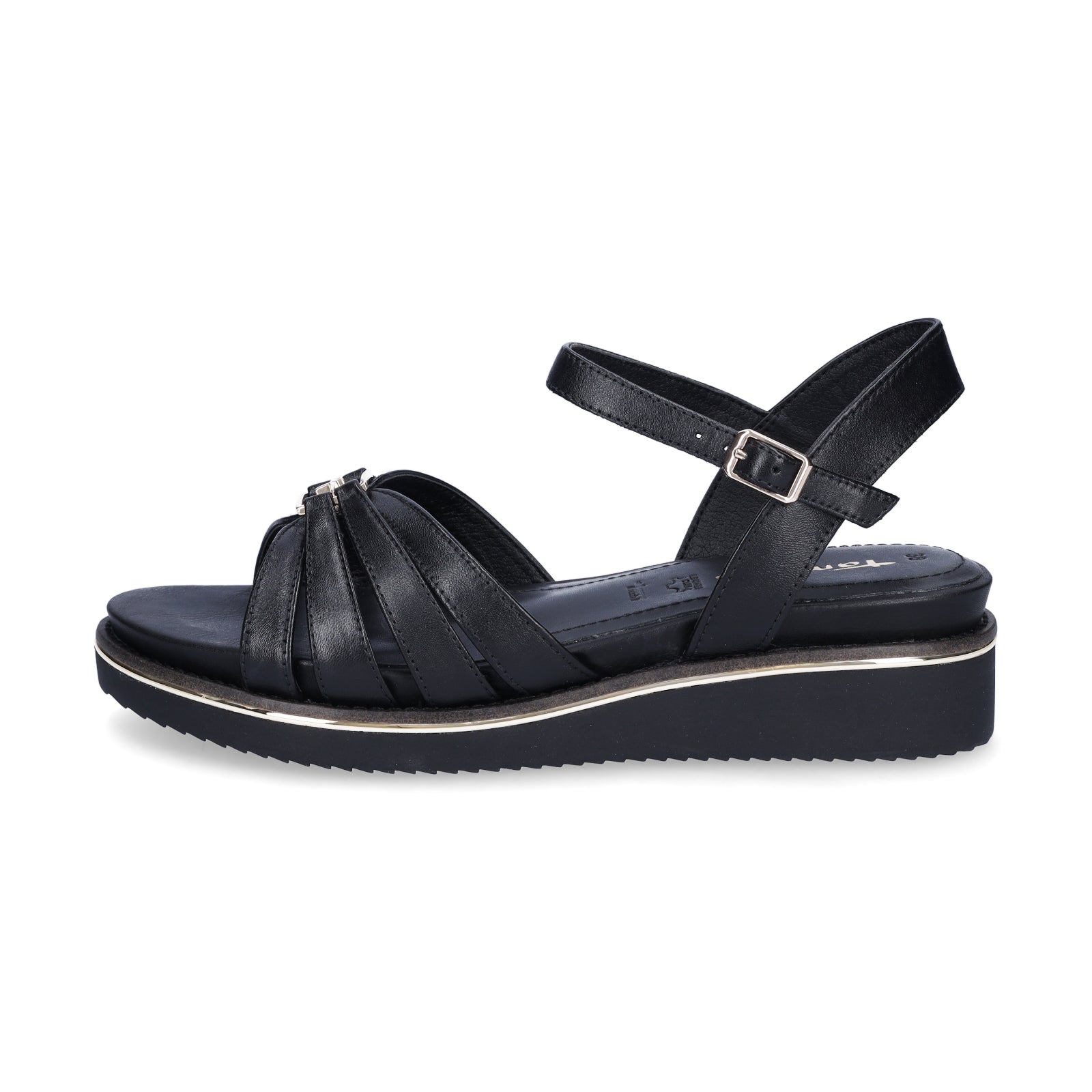 Tamaris Damen Sandale schwarz