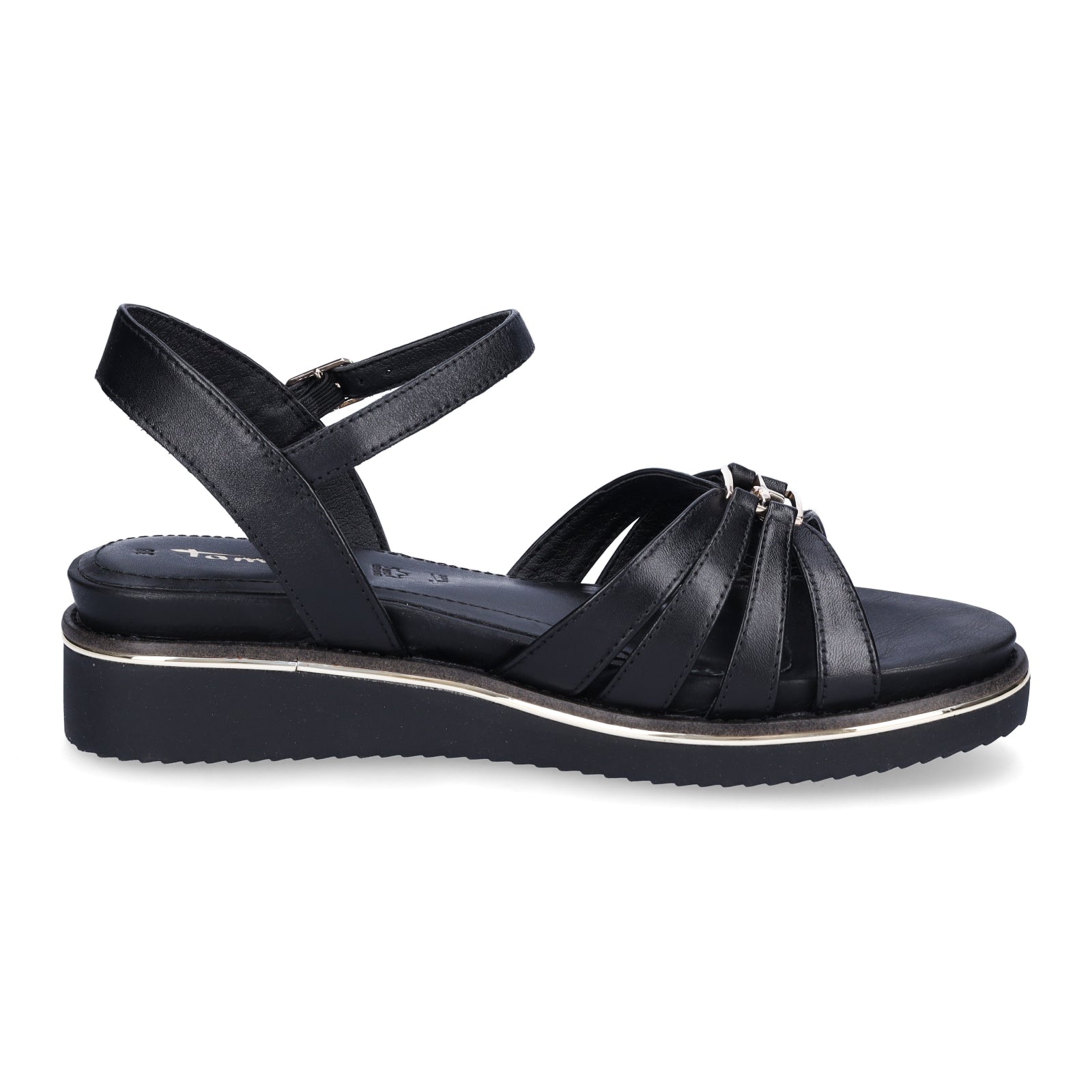 Tamaris women's sandals black