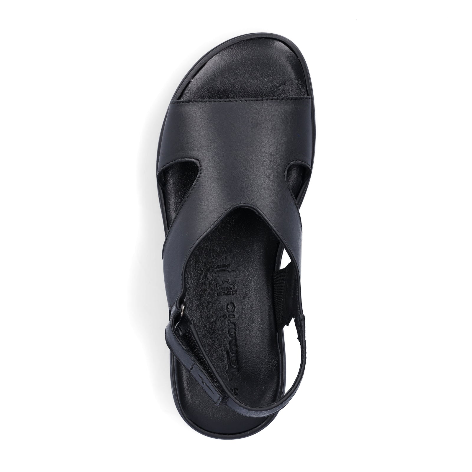 Tamaris women's sandals black