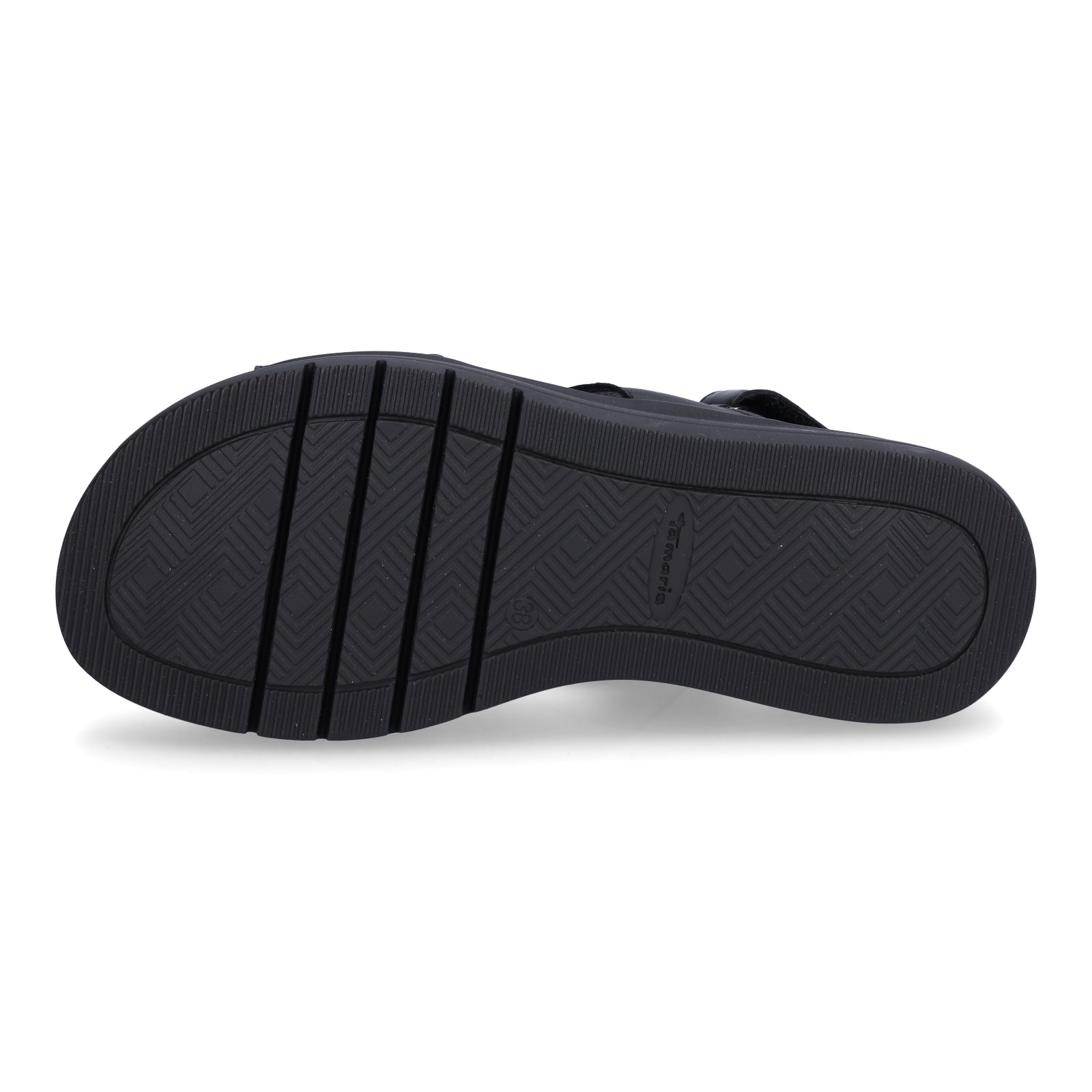 Tamaris women's sandals black
